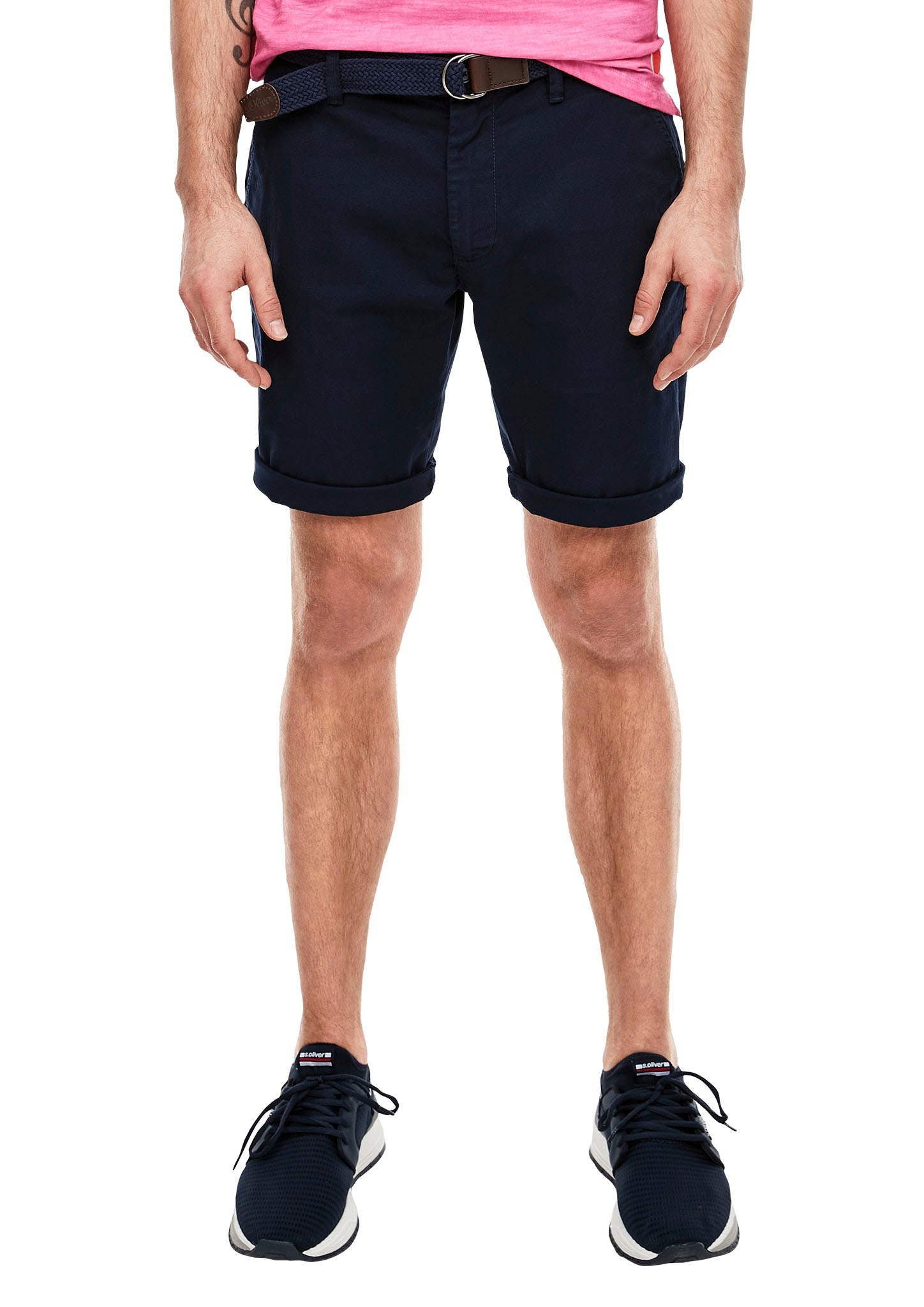 Image of s.Oliver Chinoshorts, (Set, 2 tlg., mit abnehmbarem Gürtel) bei Ackermann Versand Schweiz