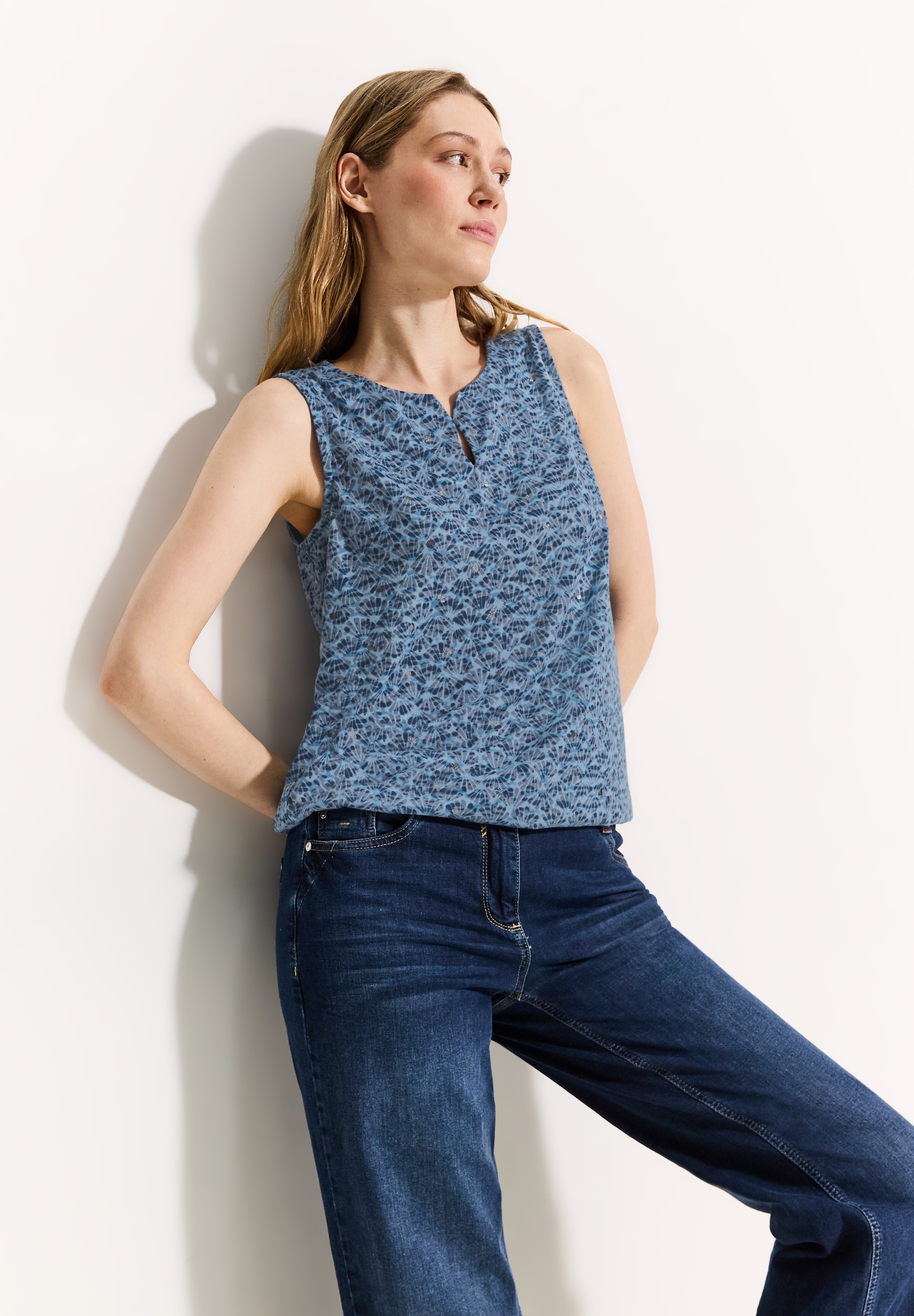 Cecil Shirttop, mit All-Over Print