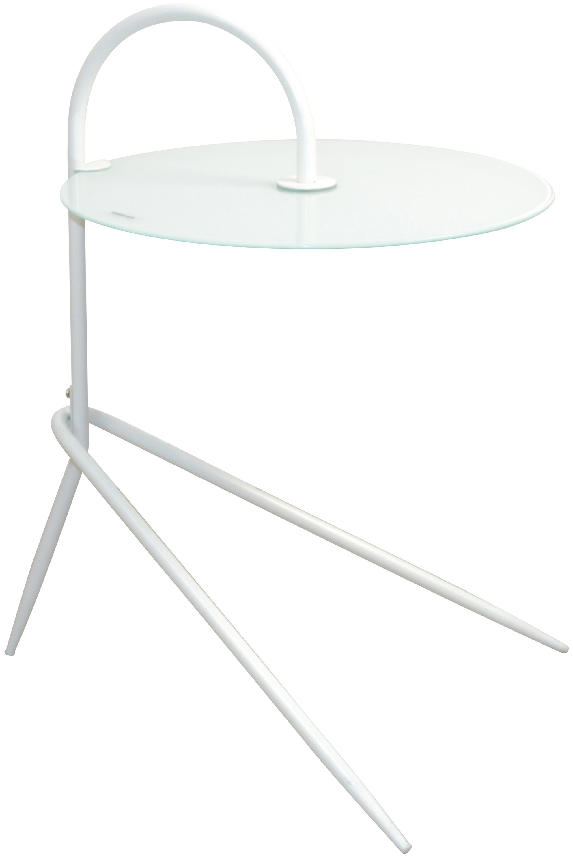 HOFMANN LIVING AND MORE Beistelltisch Mit Sicherheitsglasplatte