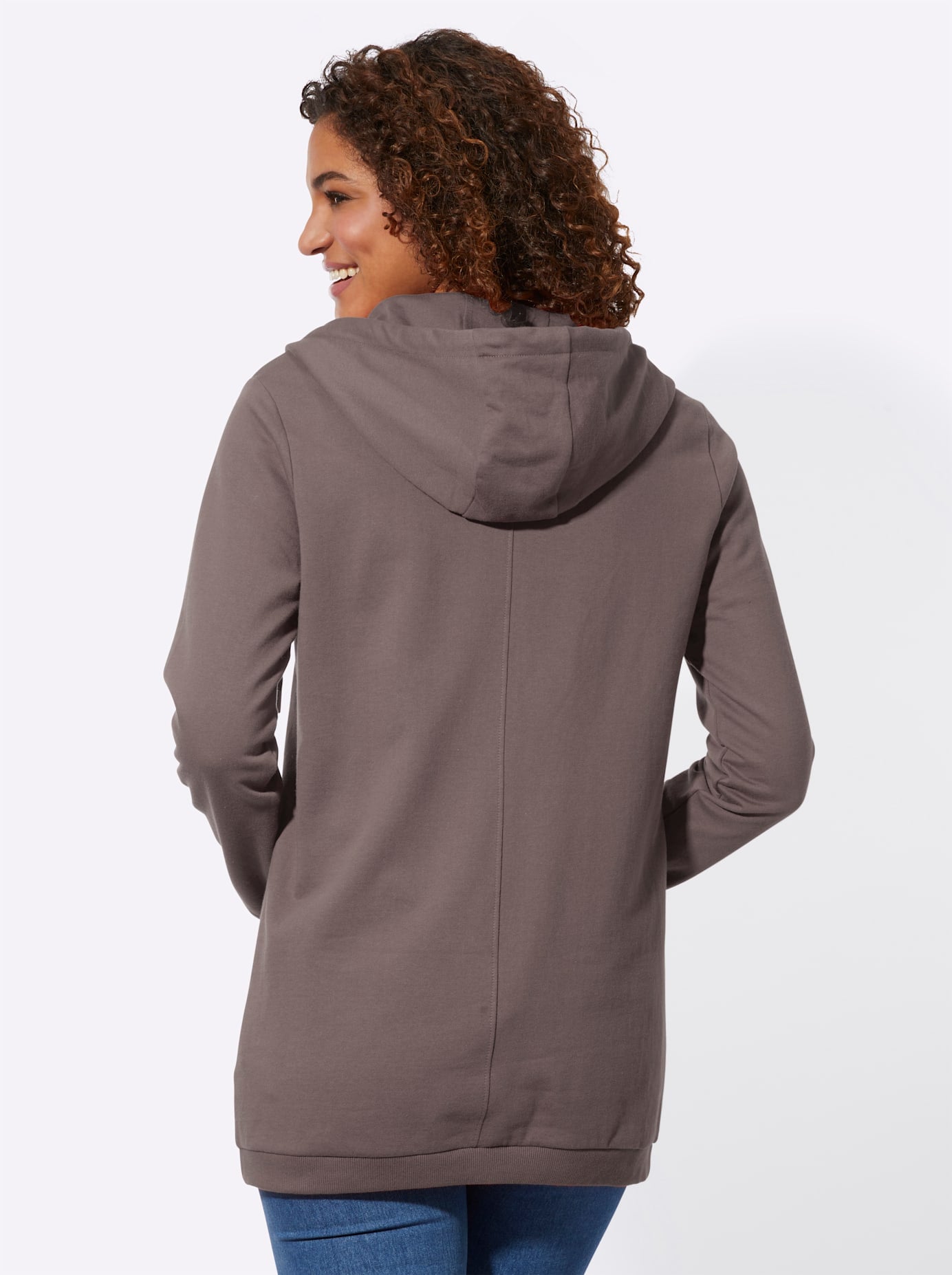 Casual Looks Shirtjacke »Sweatjacke«, (1 tlg.)