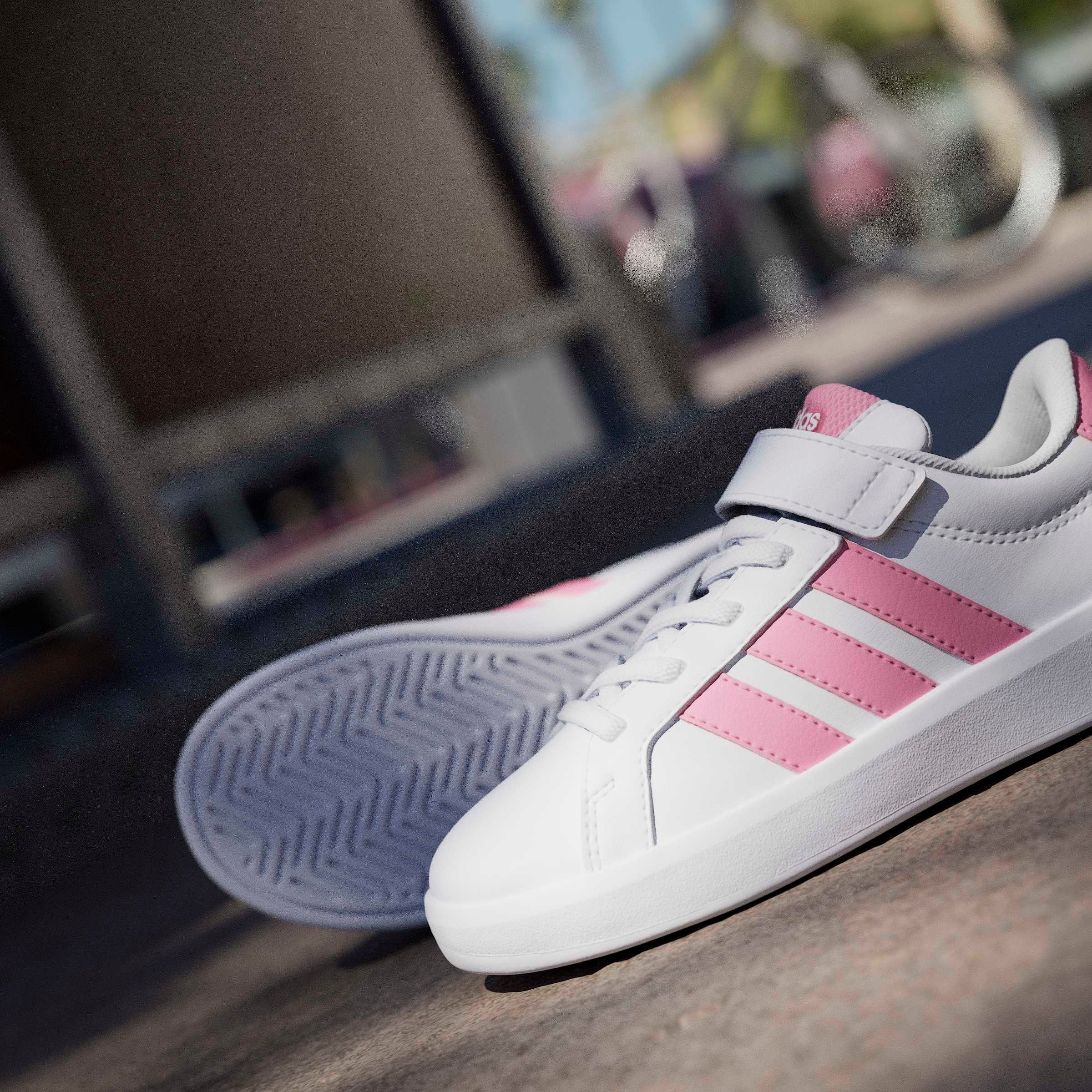adidas Sportswear Sneakers »GRAND COURT 3.0  FÜR KINDER«  mit Klettverschluss, für Kinder