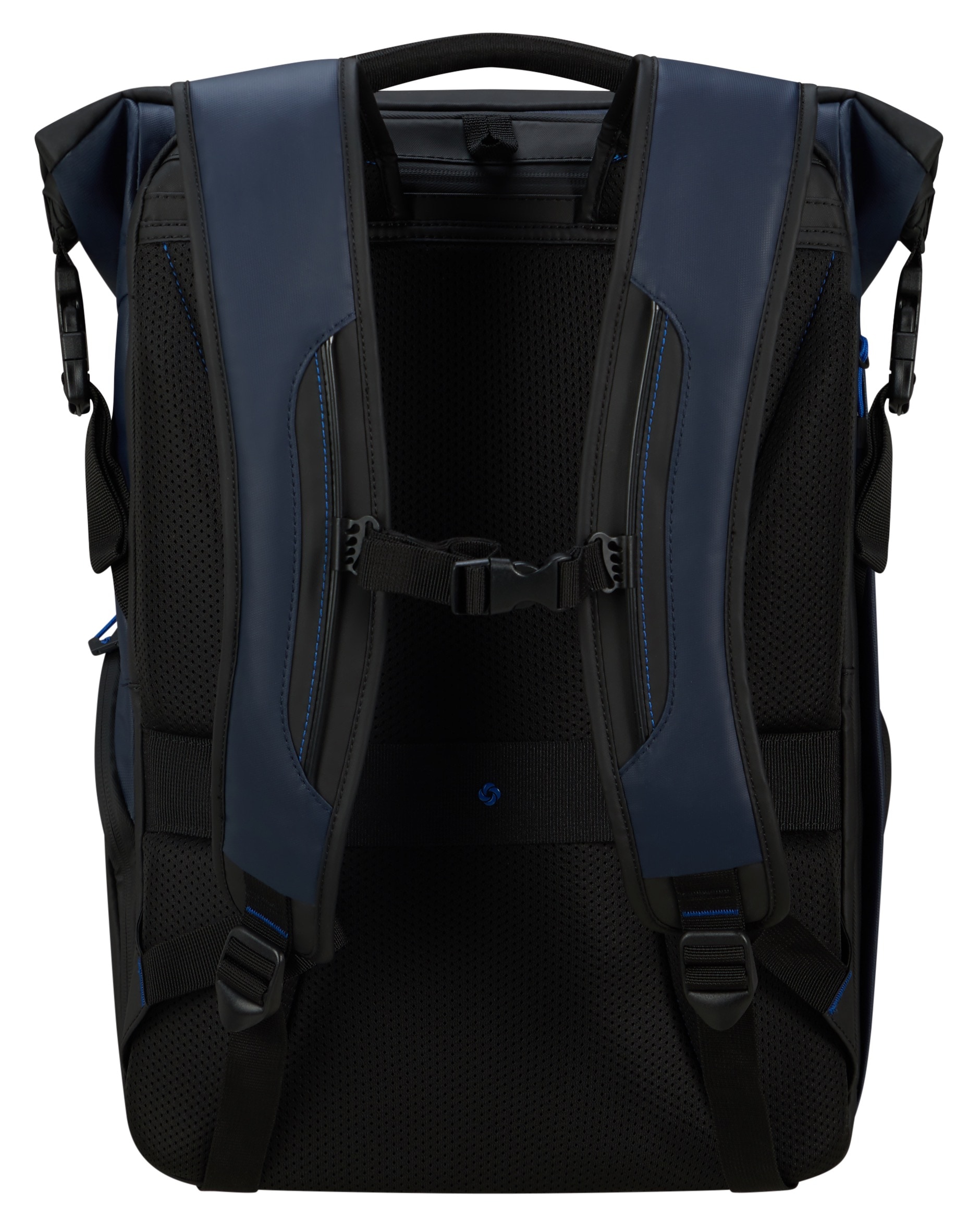 Samsonite Reiserucksack »ECODIVER L« Freizeitrucksack Laptoprucksack Trolleyaufstecksystem Rolltop Backpack