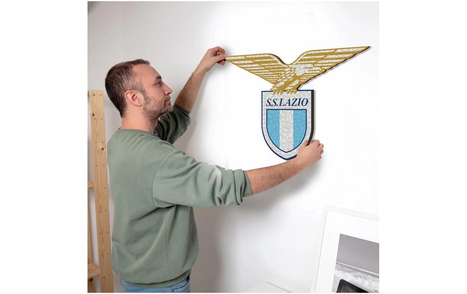   Puzzle »Iconic SS Lazio – Logo« Holzart: Birke (Herkunftsland: China)