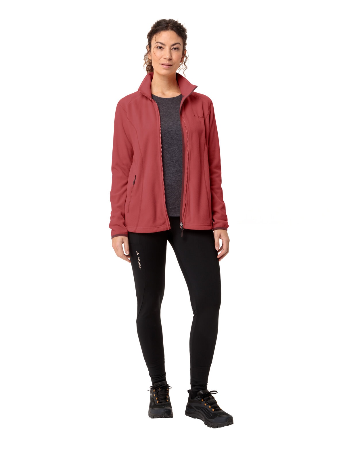 VAUDE Fleecepullover »WOMEN'S ROSEMOOR FLEECE JACKET II«, (1 tlg.)