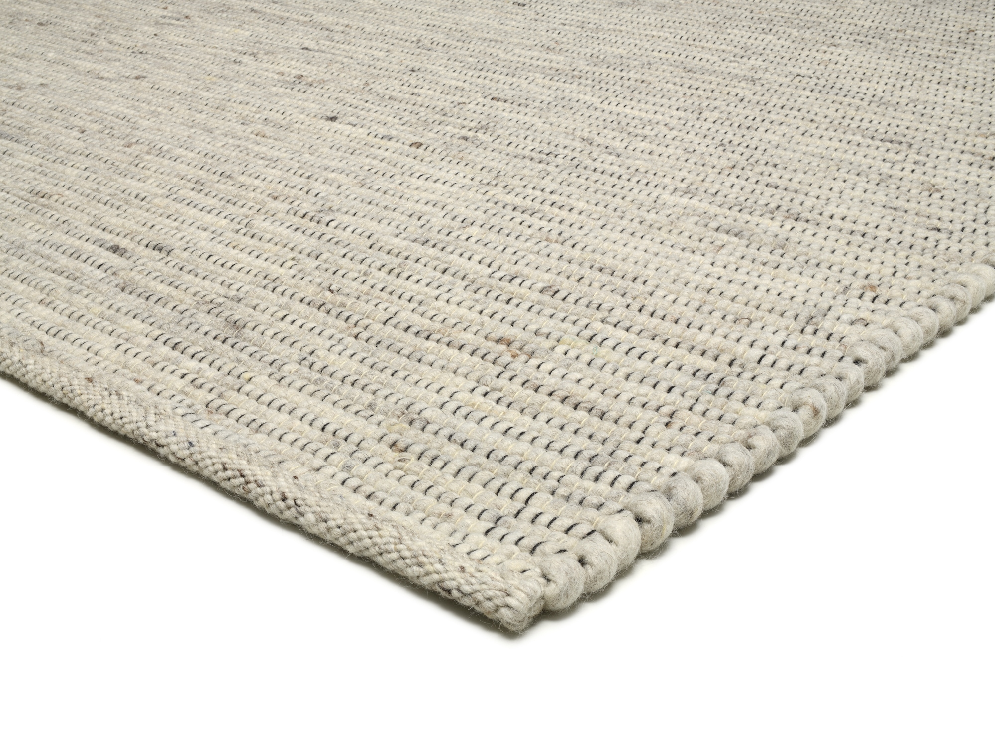 OCI DIE TEPPICHMARKE Tapis en laine »ATRIUM HANDWEB  ,  auch als Läufer und in Rund erhältlich« Rectangulaire 12 mm Höhe 70 % laine, tissé à la main, fibres naturelles, tapis réversible, salon