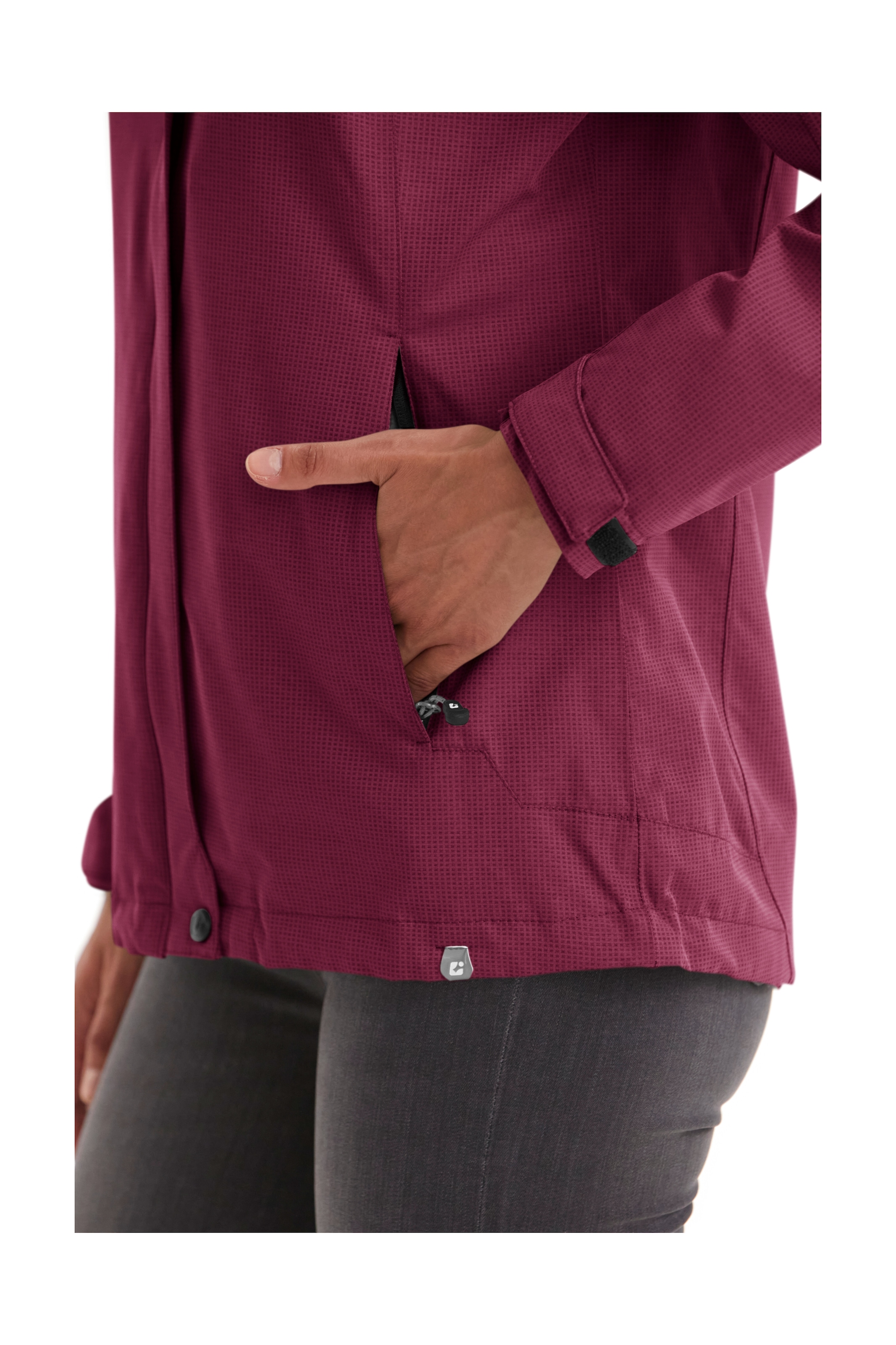 Killtec Outdoorjacke »Inkele«, Damenjacke mit abnehmbarer Kapuze, wind- und wasserdicht, atmungsaktiv