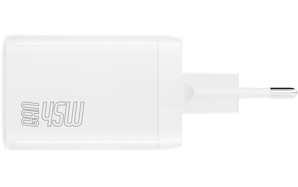 4smarts USB-Ladegerät »PDPlug Dual 2x USB-C 45 W GaN«