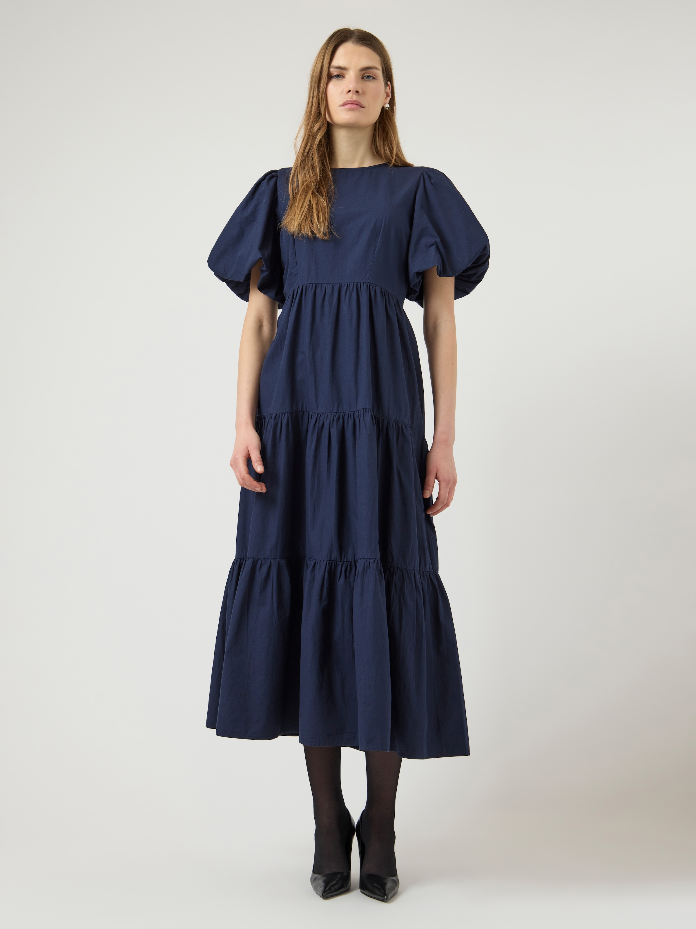 Y.A.S Robe midi »YASCOLEA SS ANKLE DRESS S. NOOS« robe d'été, coton, longueur cheville
