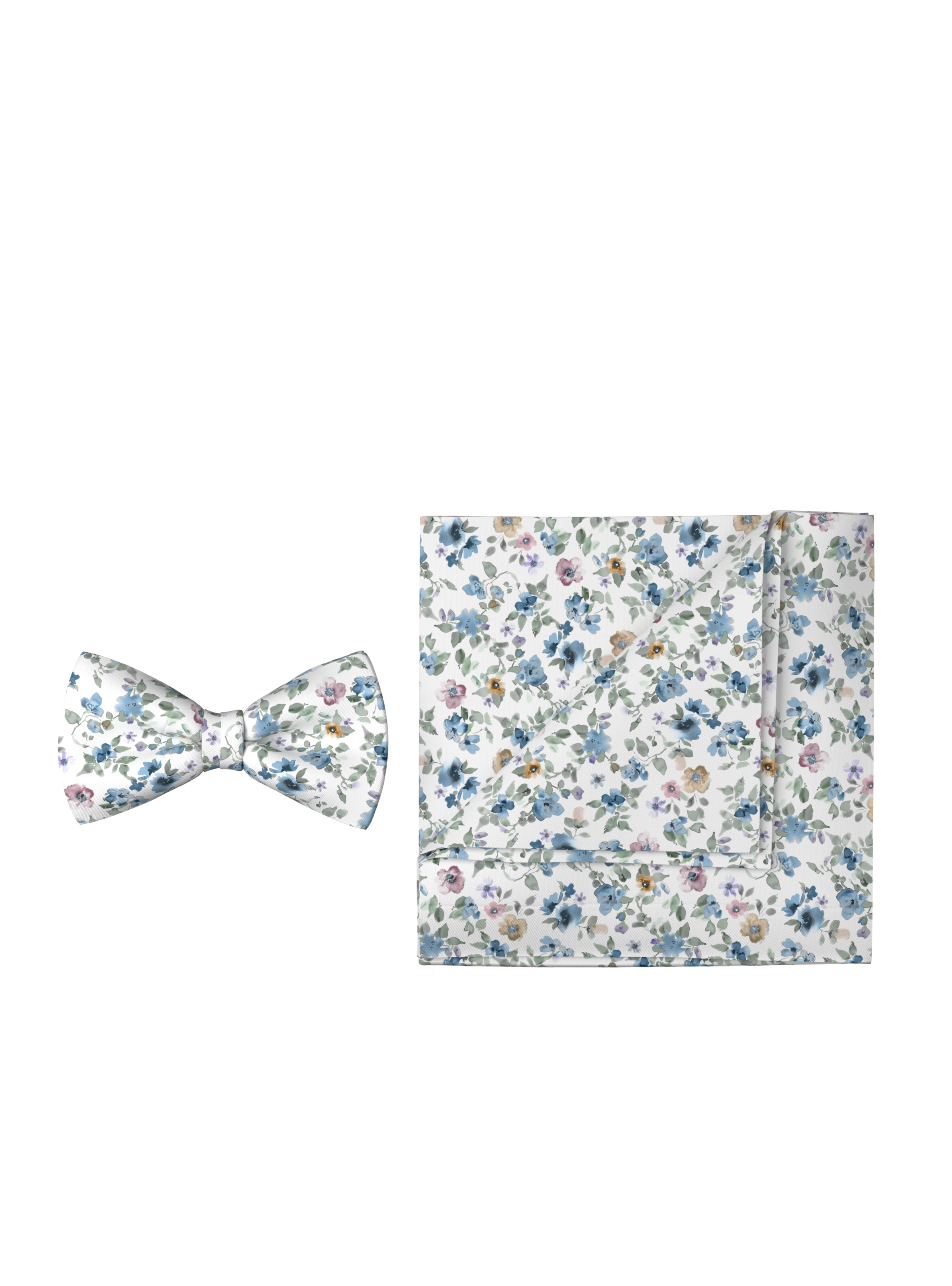 OLYMP Nœud papillon Fliege/Einstecktuch Set