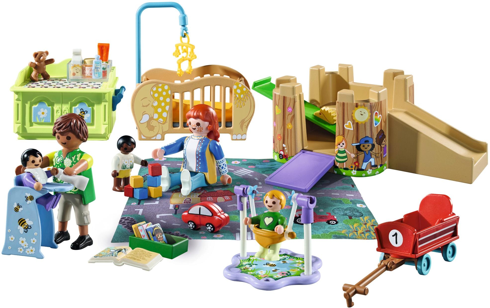 Playmobil® Spielbausteine »My Life Krabbelgruppe 71649«, (74 St.)