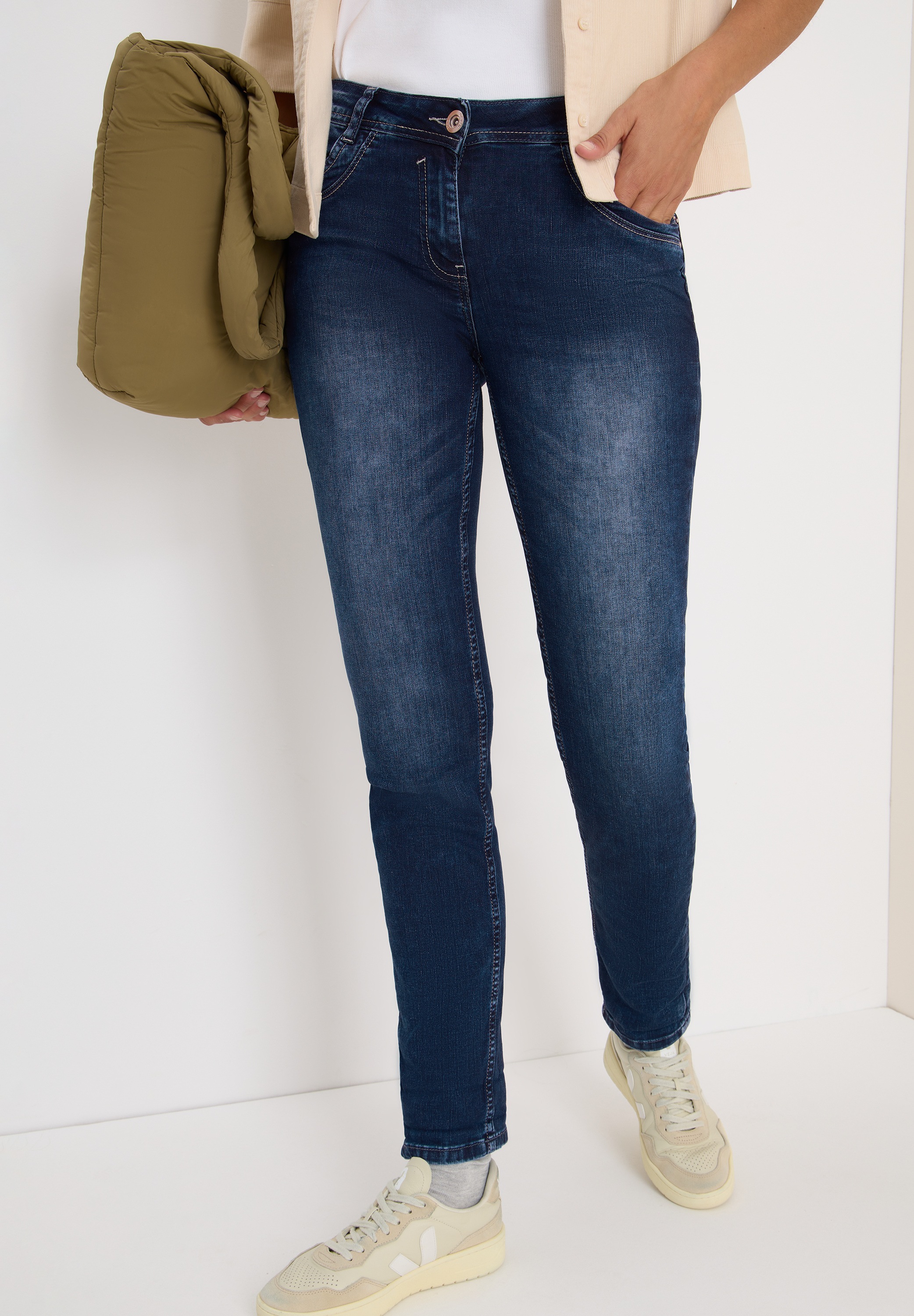 Image of Cecil 5-Pocket-Jeans "Style SCARLETT" mit Stretch