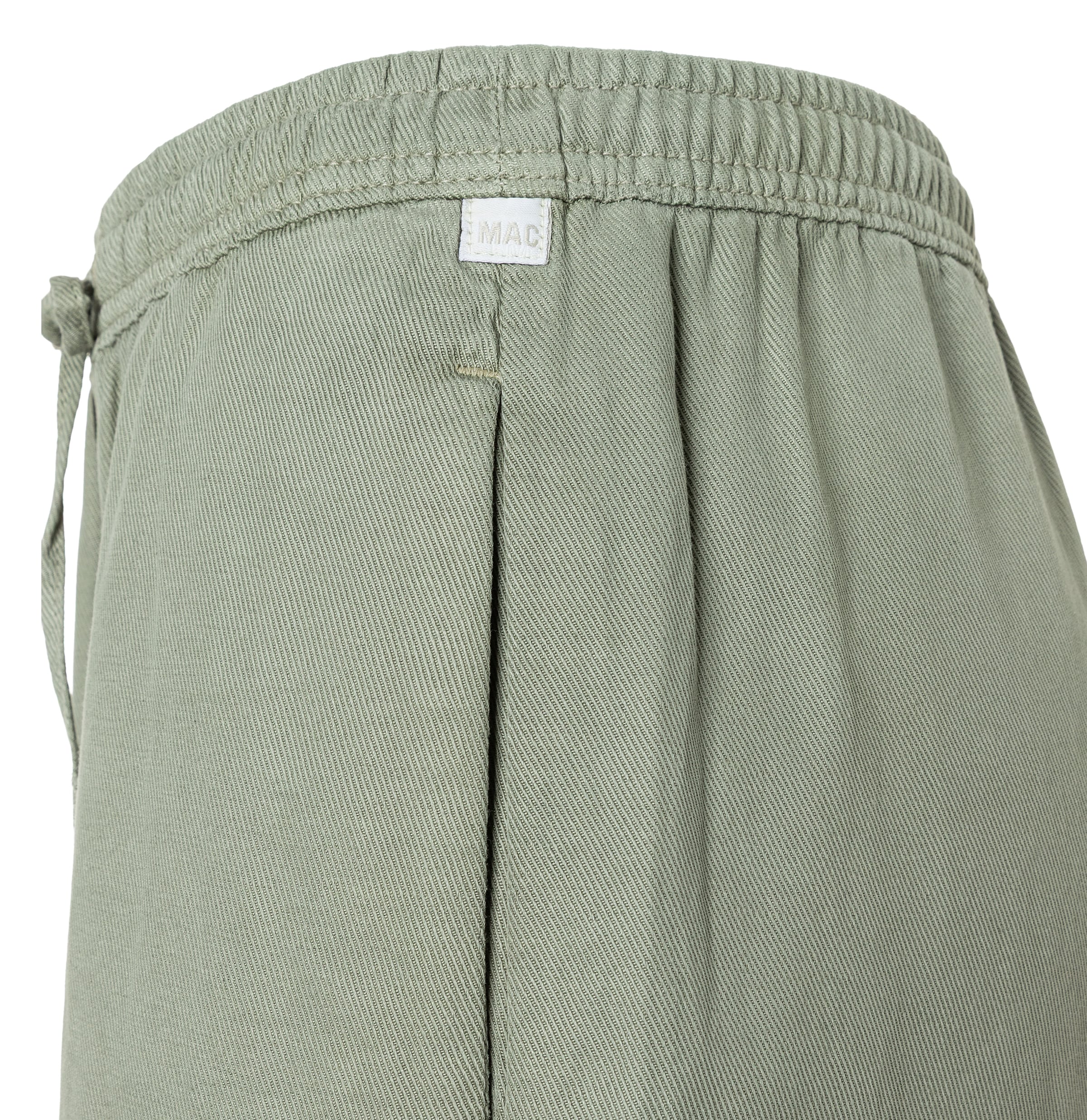 MAC Pantalon en tissu »BAY 2.3 relaxed«  avec ceinture élastique et cordon de serrage