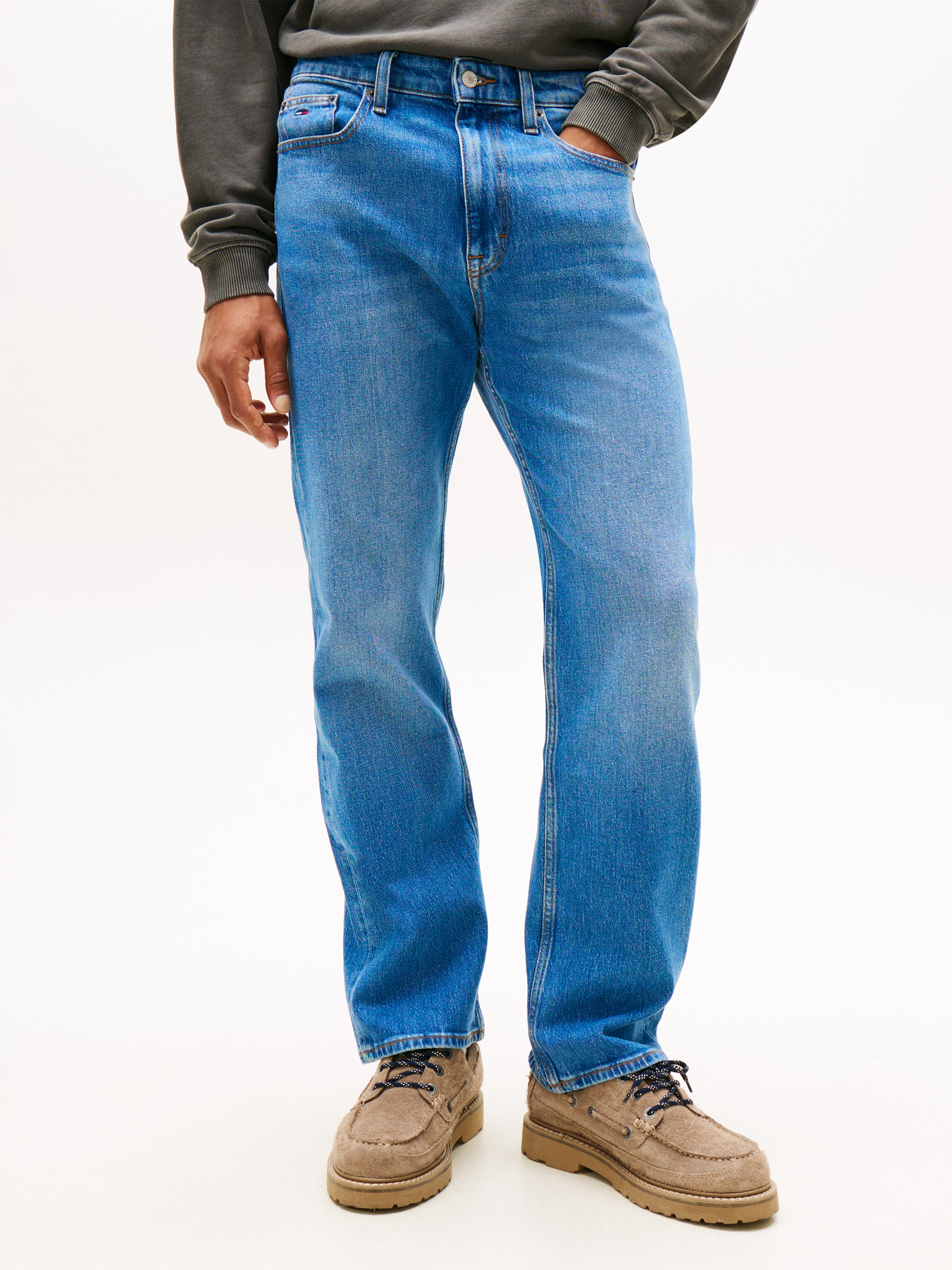 Image of Tommy Jeans 5-Pocket-Jeans "OTIS REGULAR STRAIGHT" mit Stretch