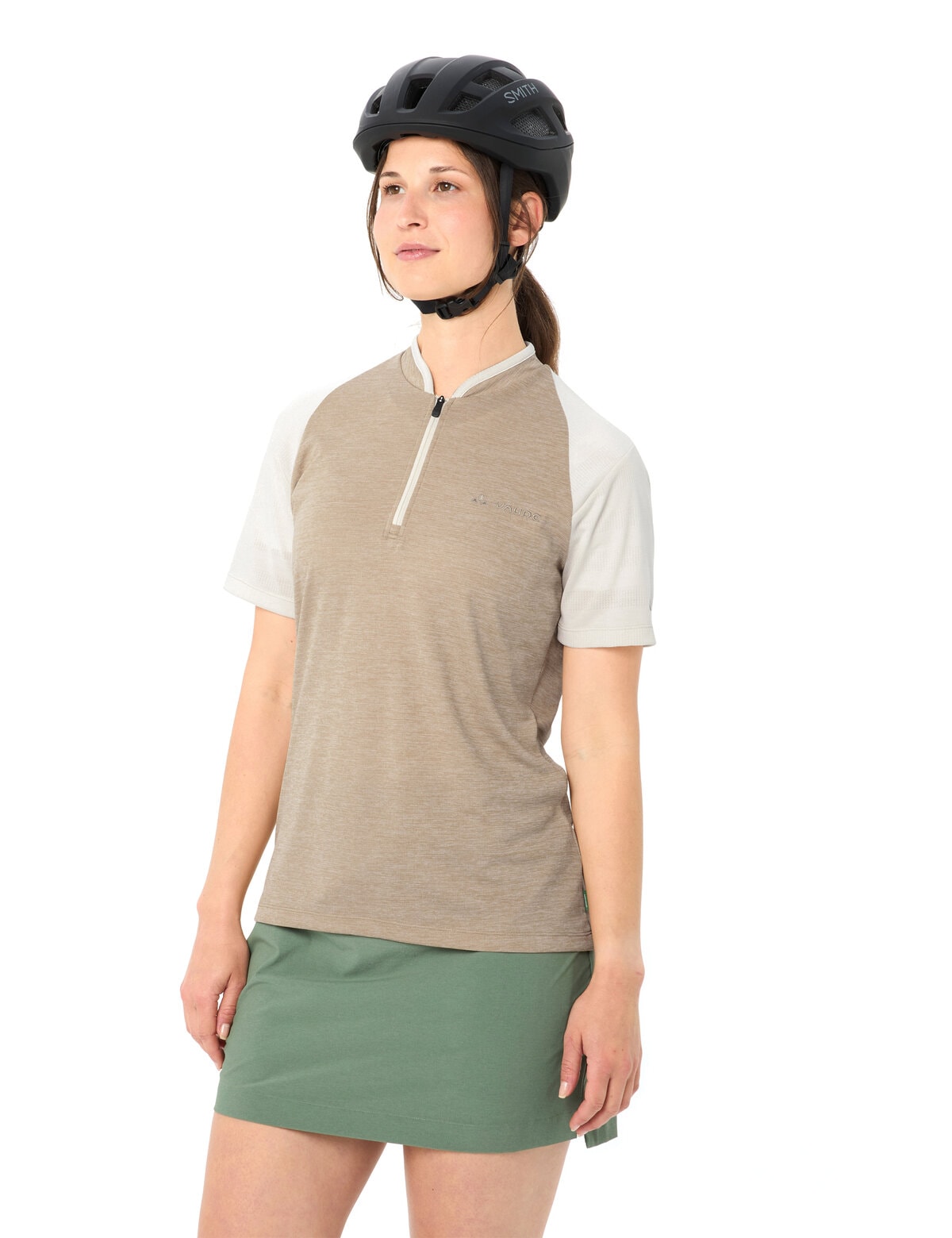 VAUDE T-shirt fonctionnel »Women's Tamaro HZ Shirt IV« Kurzarm, sportlicher Stil, für Radsport und Outdoor-Aktivitäten
