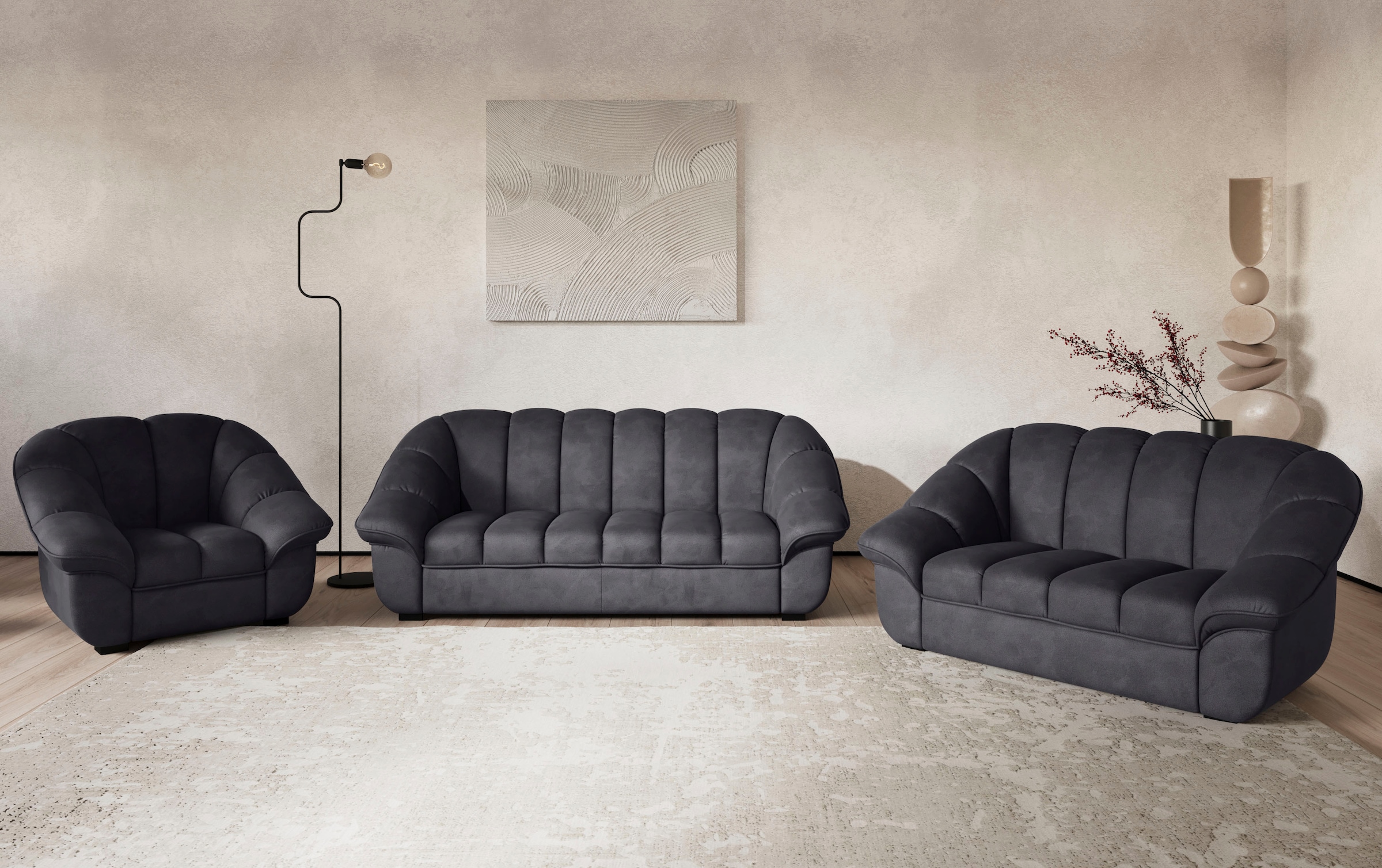 COTTA 3-places »Mado, Breite 215 cm« verschiedene Sofas individuell kombinierbar