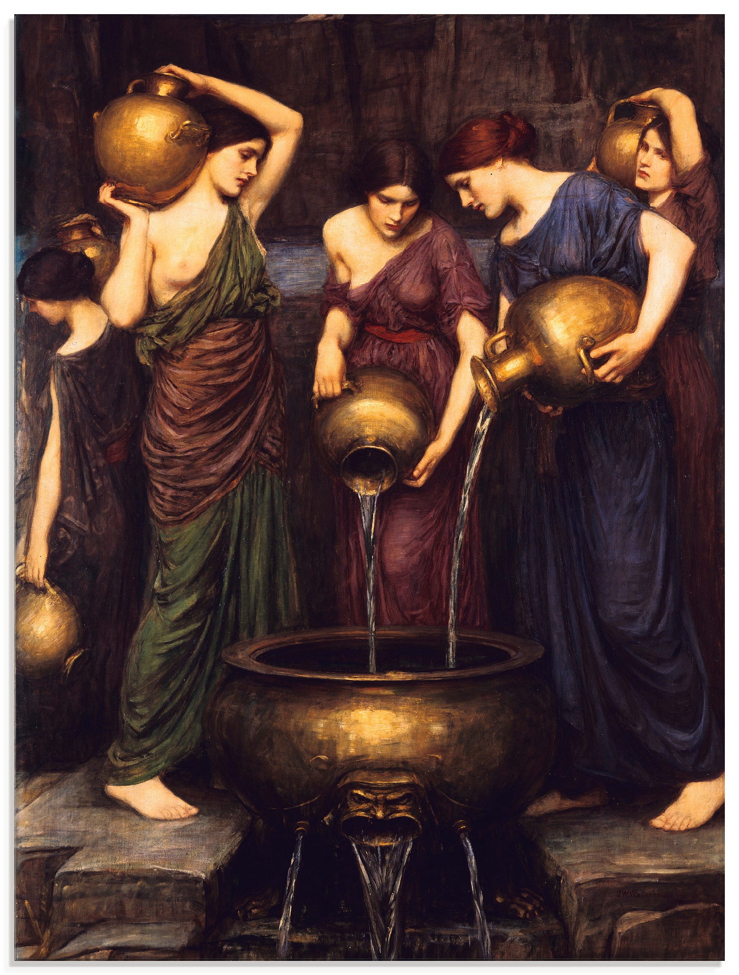 Image of Artland Glasbild »Die Danaiden. 1904«, Frau, (1 St.) bei Ackermann Versand Schweiz