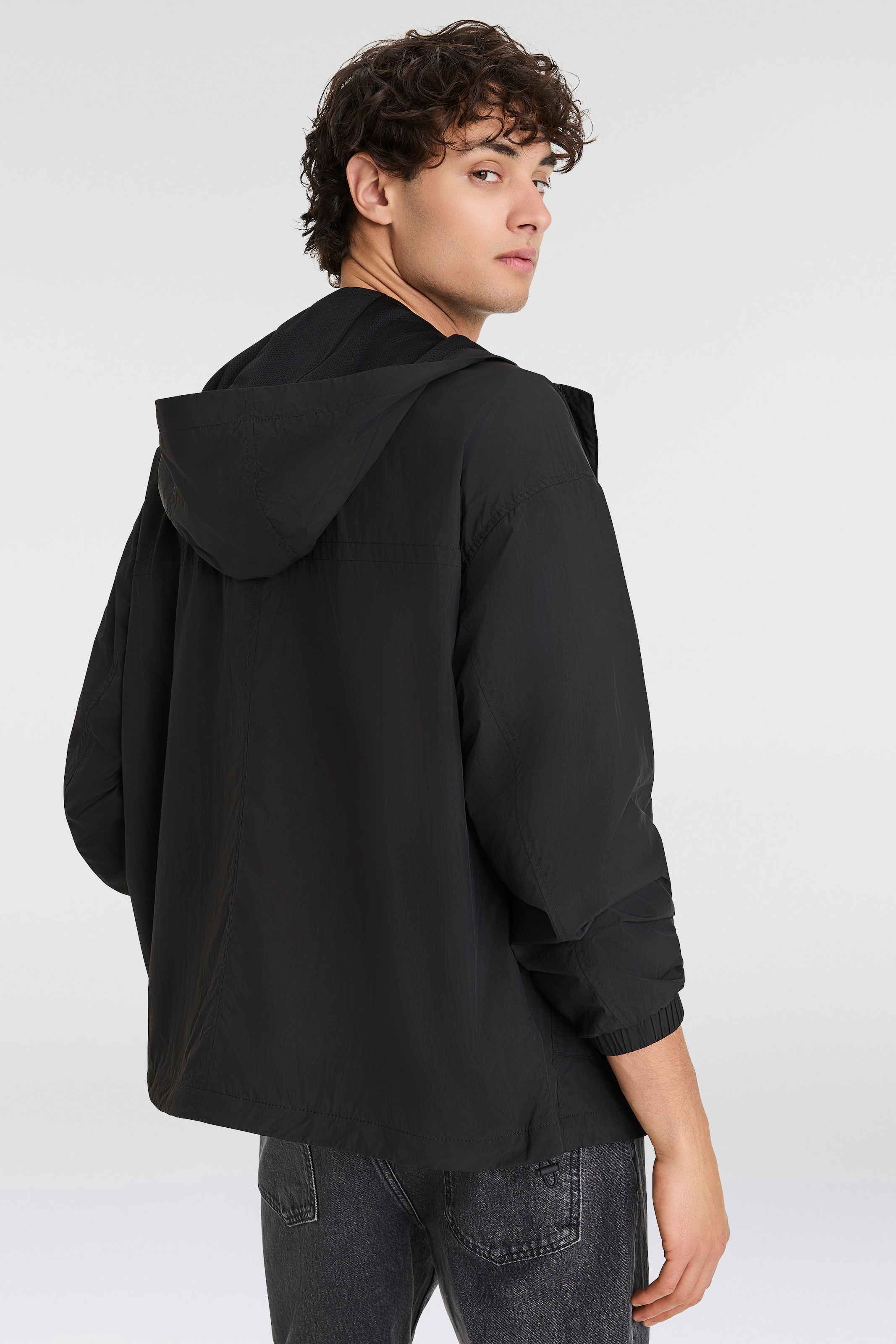 HUGO Blue Outdoorjacke »Bod«, mit Kapuze, mit grossen Taschen Übergangsjacke Softshell