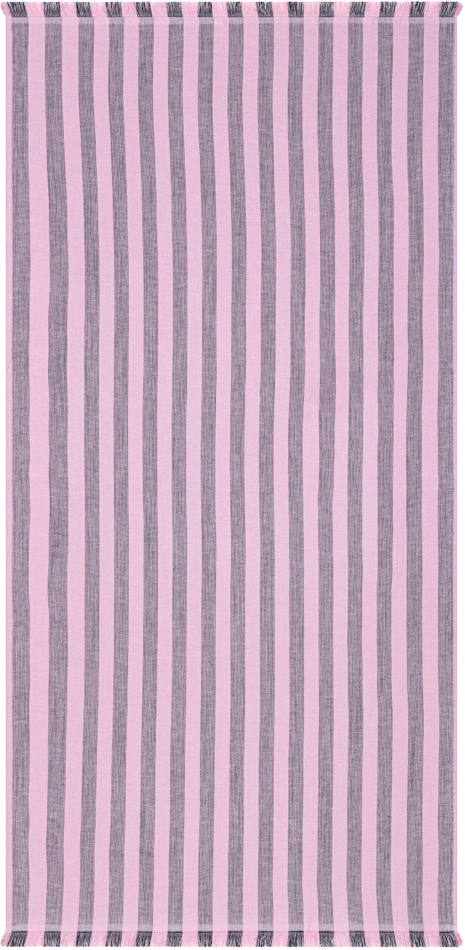 Egeria Serviette de plage »Pestemal« 80x180 cm, avec franges