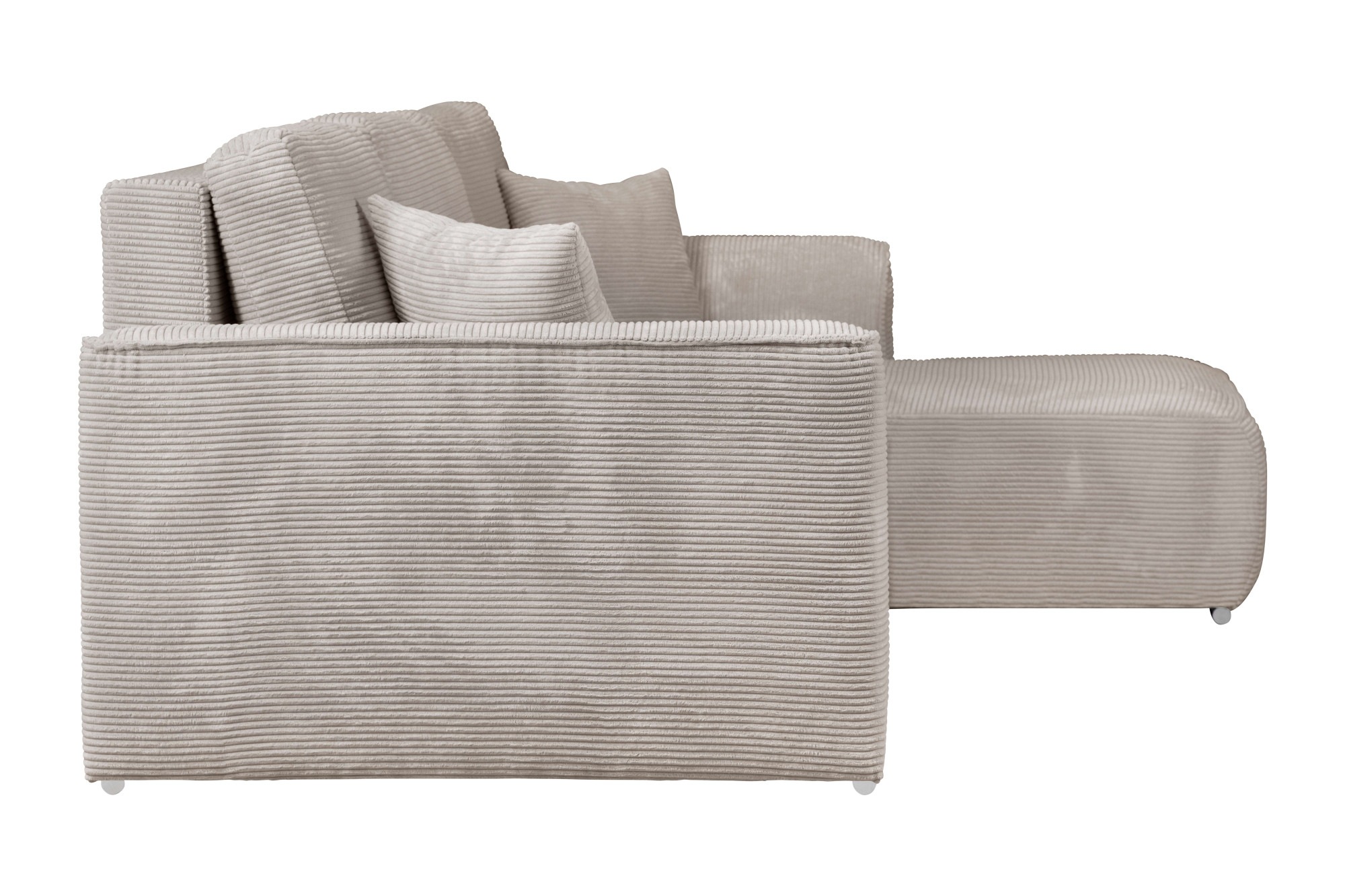 INOSIGN Ecksofa »BEATRICE optionale Schlafsofa mit Bettkasten, B/T/H: 265/170/86 cm«, L-Form, wahlweise auch mit Bettfunktion und Bettkasten