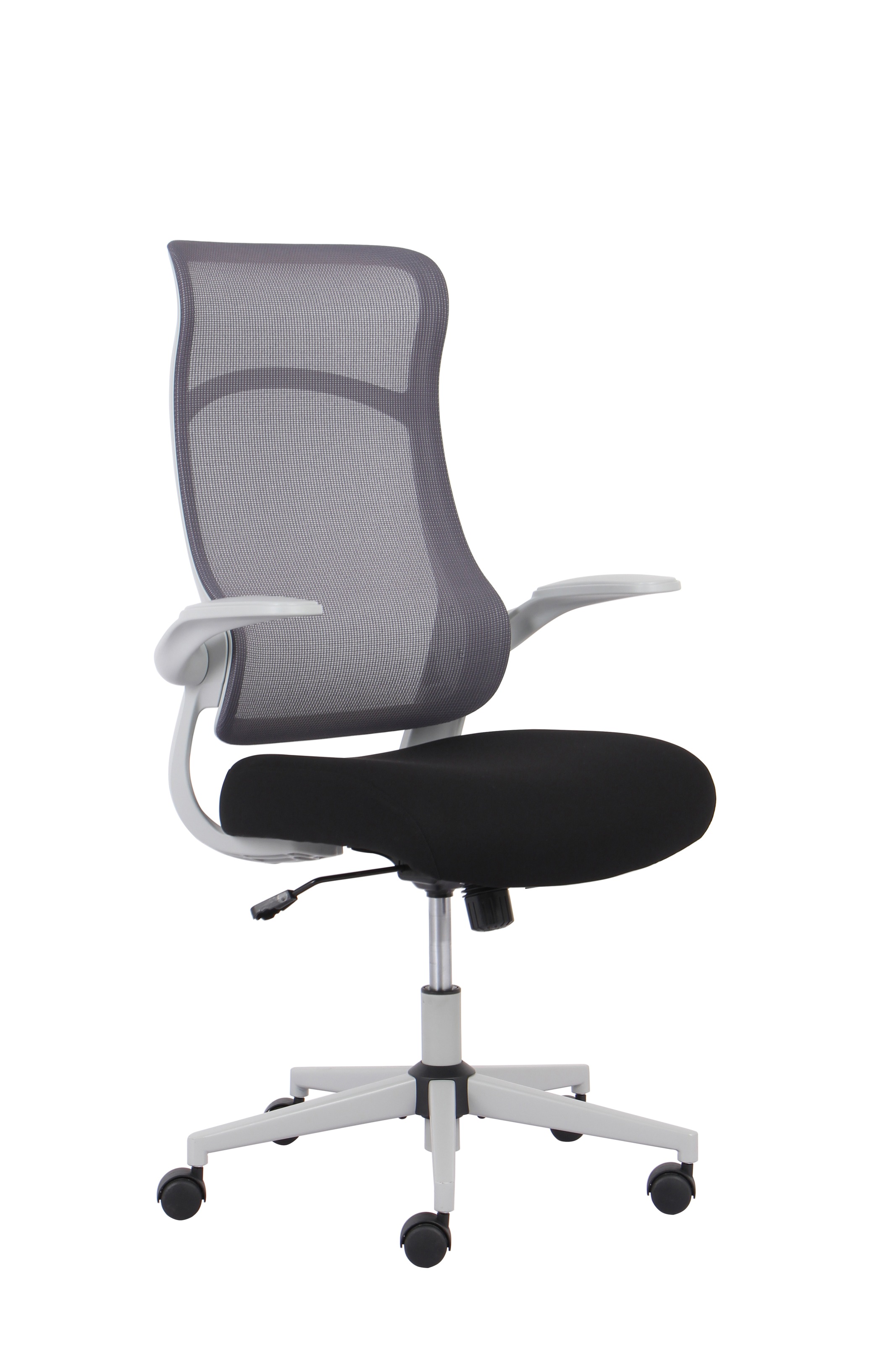 Image of GOODproduct Bürostuhl "Toico, Design-Schreibtischstuhl," () ergonomische Rückenlehne, Lendenwirbelstütze & klappbaren Armlehnen