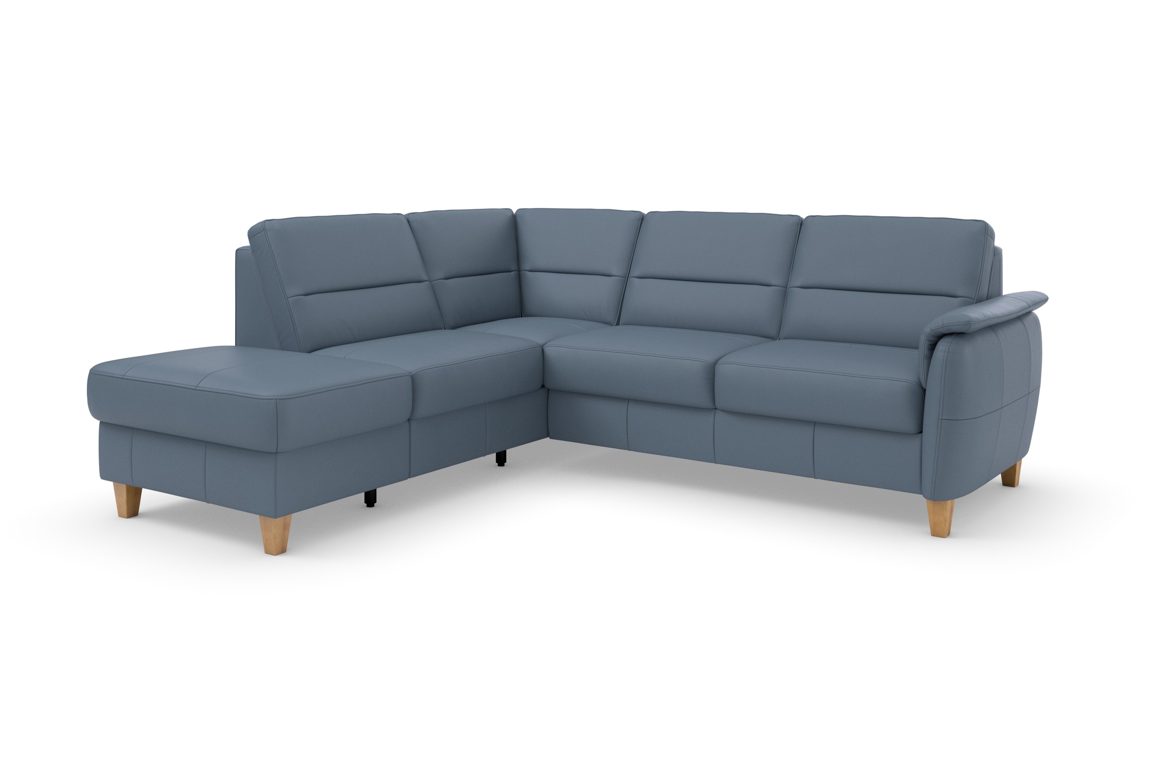 Home affaire Ecksofa »Palmera L-Form«, Federkern, wahlweise mit Bettfunktion und mit/ohne Stauraum