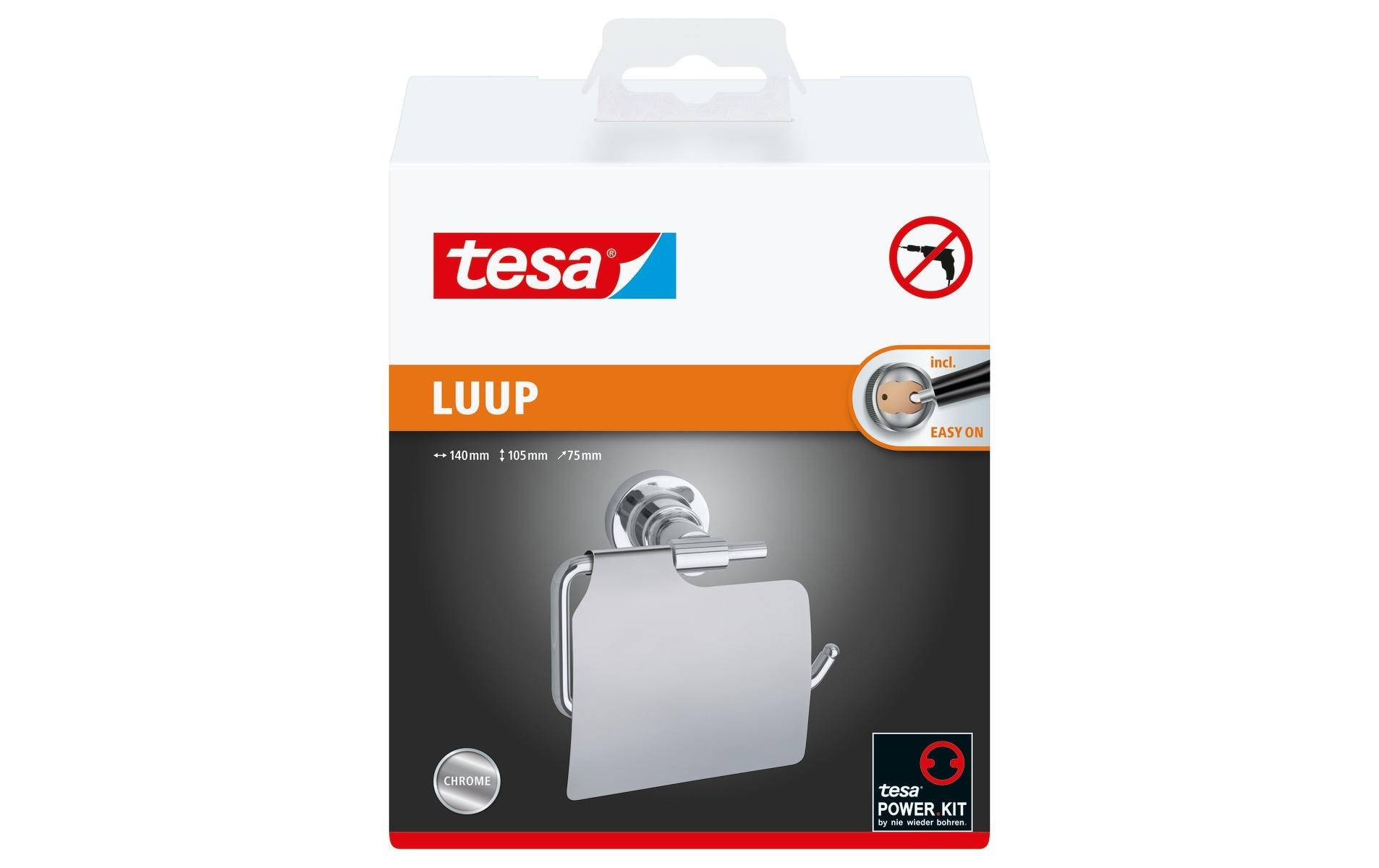 tesa Toilettenpapierhalter »Luup«