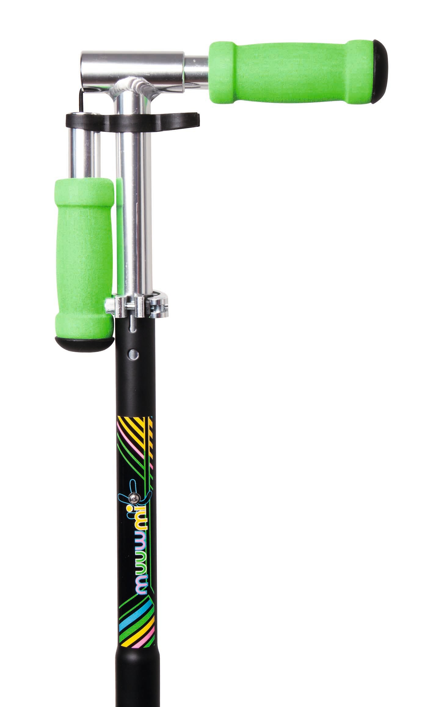 Muuwmi Scooter »Aluminium Scooter 125 mm mit Leuchtrollen«