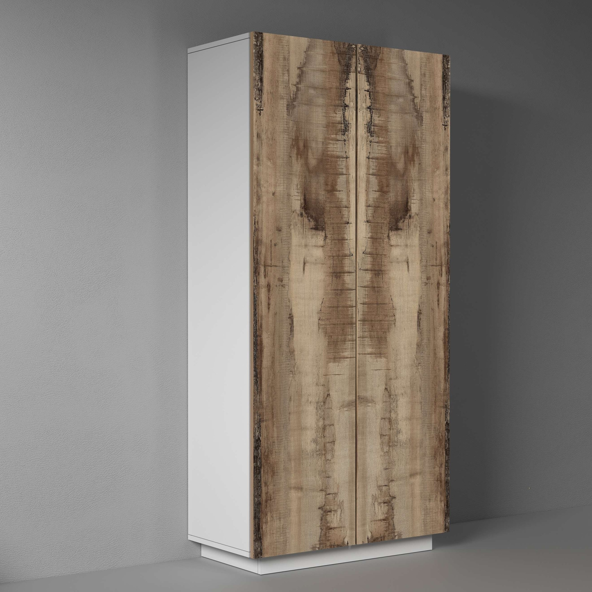 Home affaire Armoire de classement »Coro, Mehrzweckschrank, Büroschrank mit 2 Türen« & verstellbare Einlegeböden, Höhe 86 oder 166 cm, Made in Italy