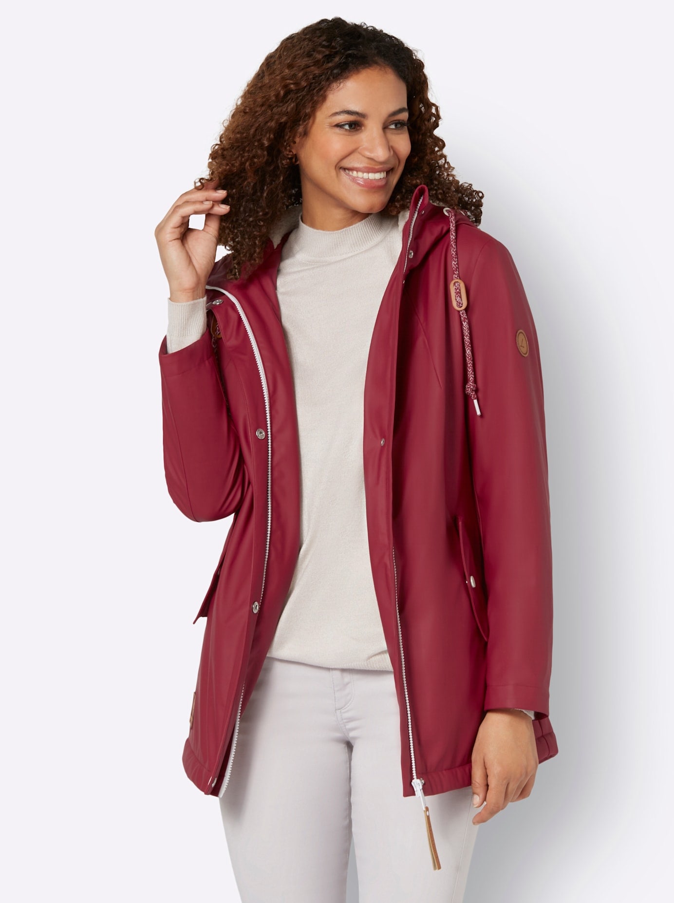 Casual Looks Funktionsjacke, mit Kapuze