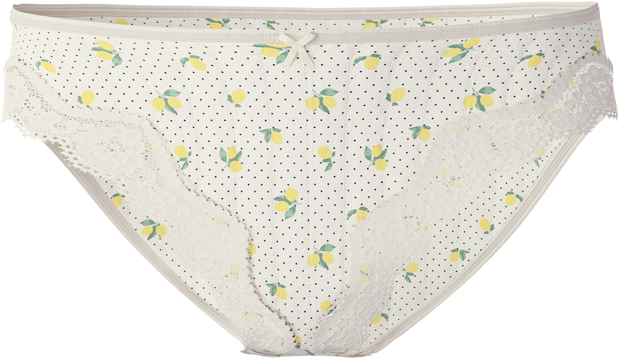 CALIDA Slip, Mit floraler Spitze vorn