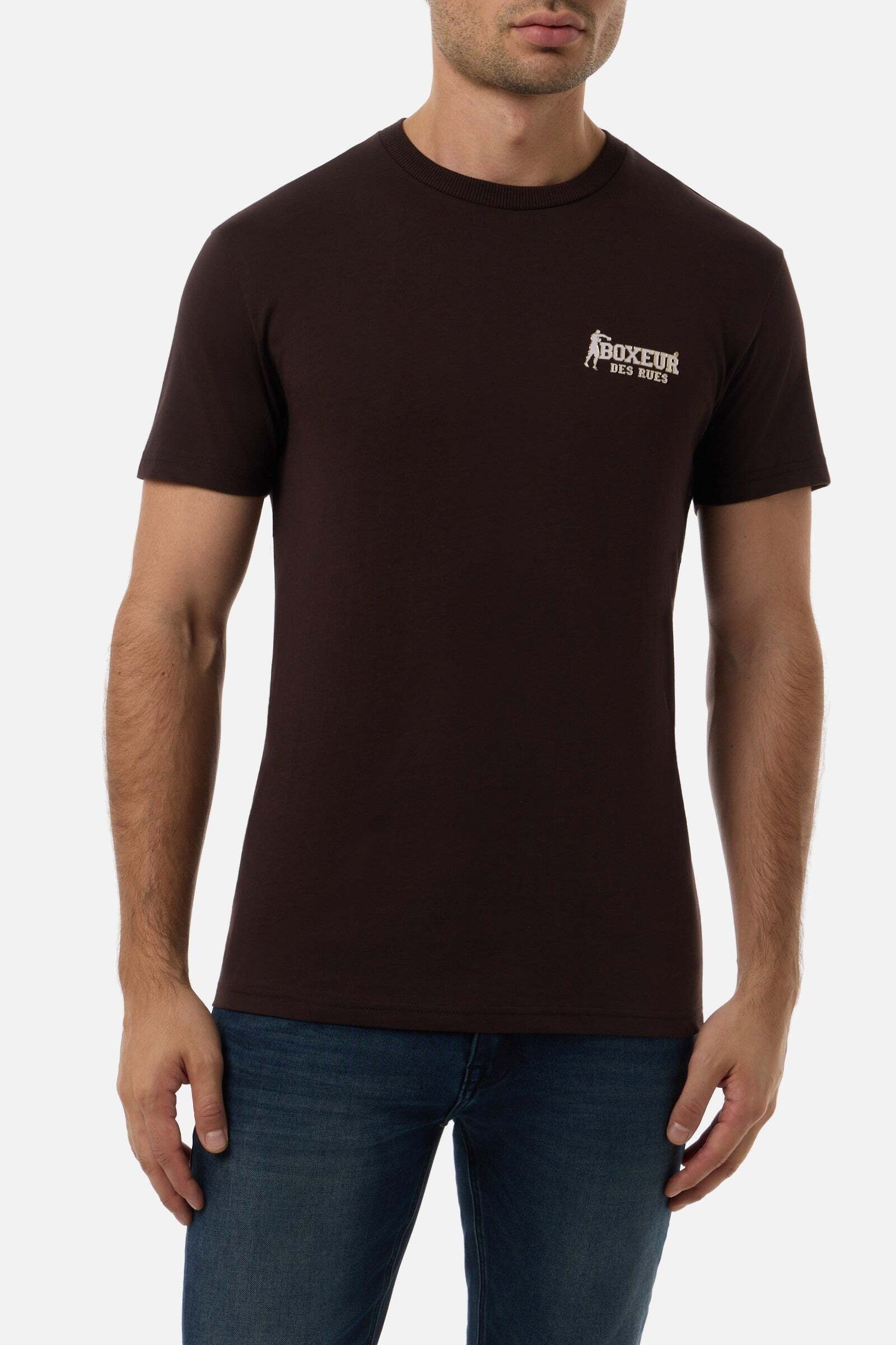 BOXEUR DES RUES T-shirt »BOXEUR DES RUES T-Shirt Basic Round Neck«