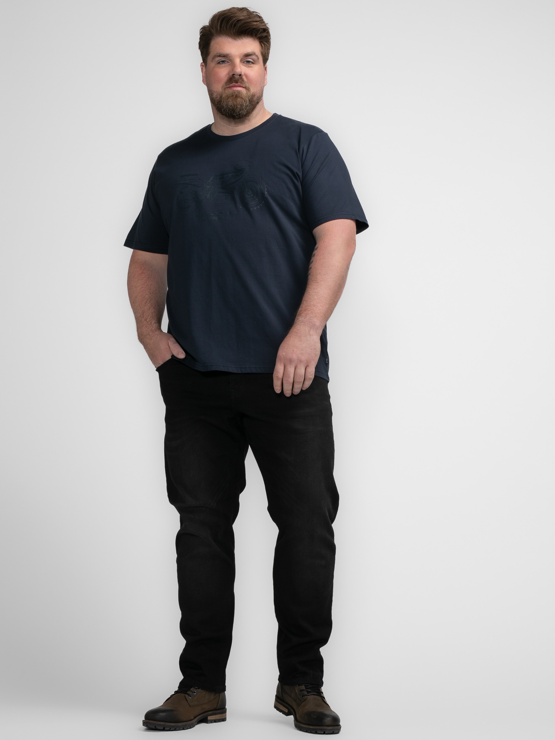 Petrol Industries T-shirt imprimé »Men T-Shirt LS Classic Print«