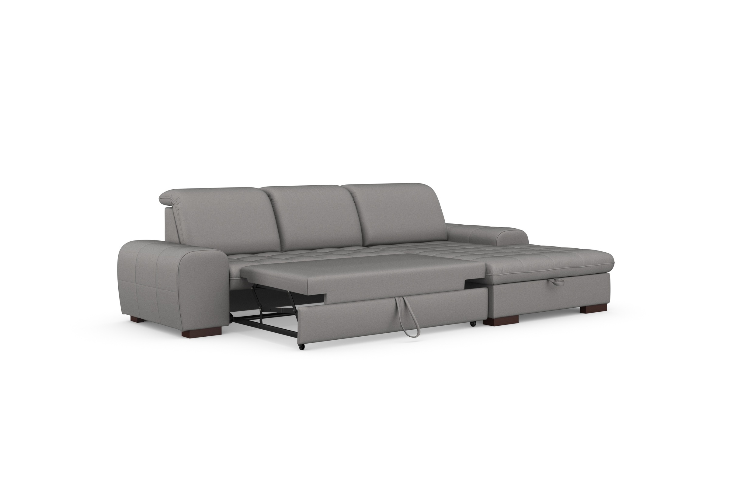 sit&more Ecksofa »Luxor L-Form«, wahlweise mit Bettfunktion, Bettkasten und Kopfteilverstellung