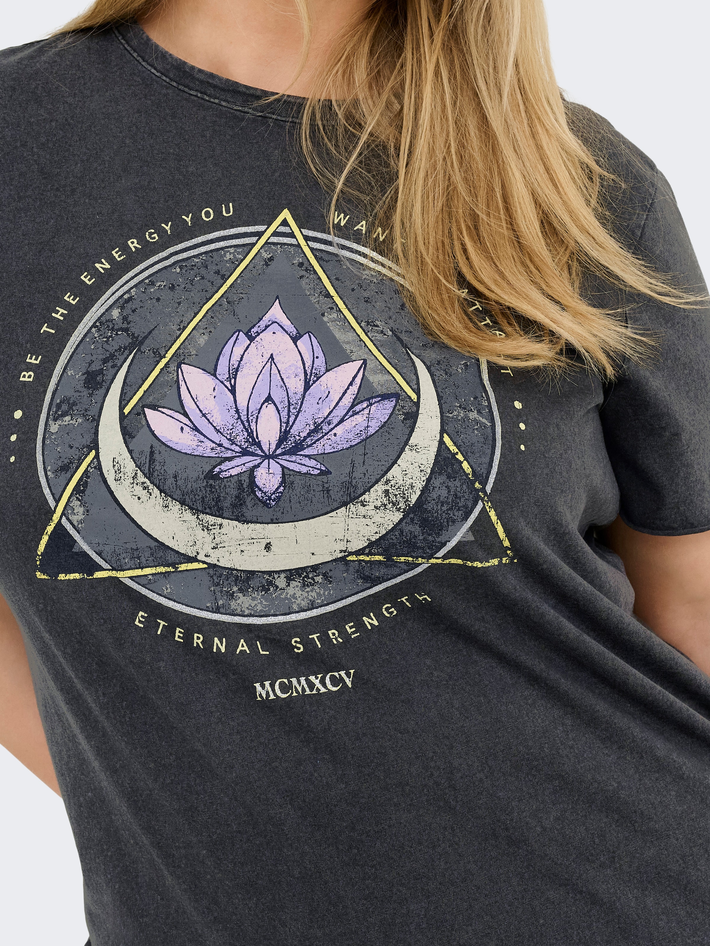 ONLY CARMAKOMA T-Shirt »CARLUCY LIFE REG S/S TOP JRS NOOS«