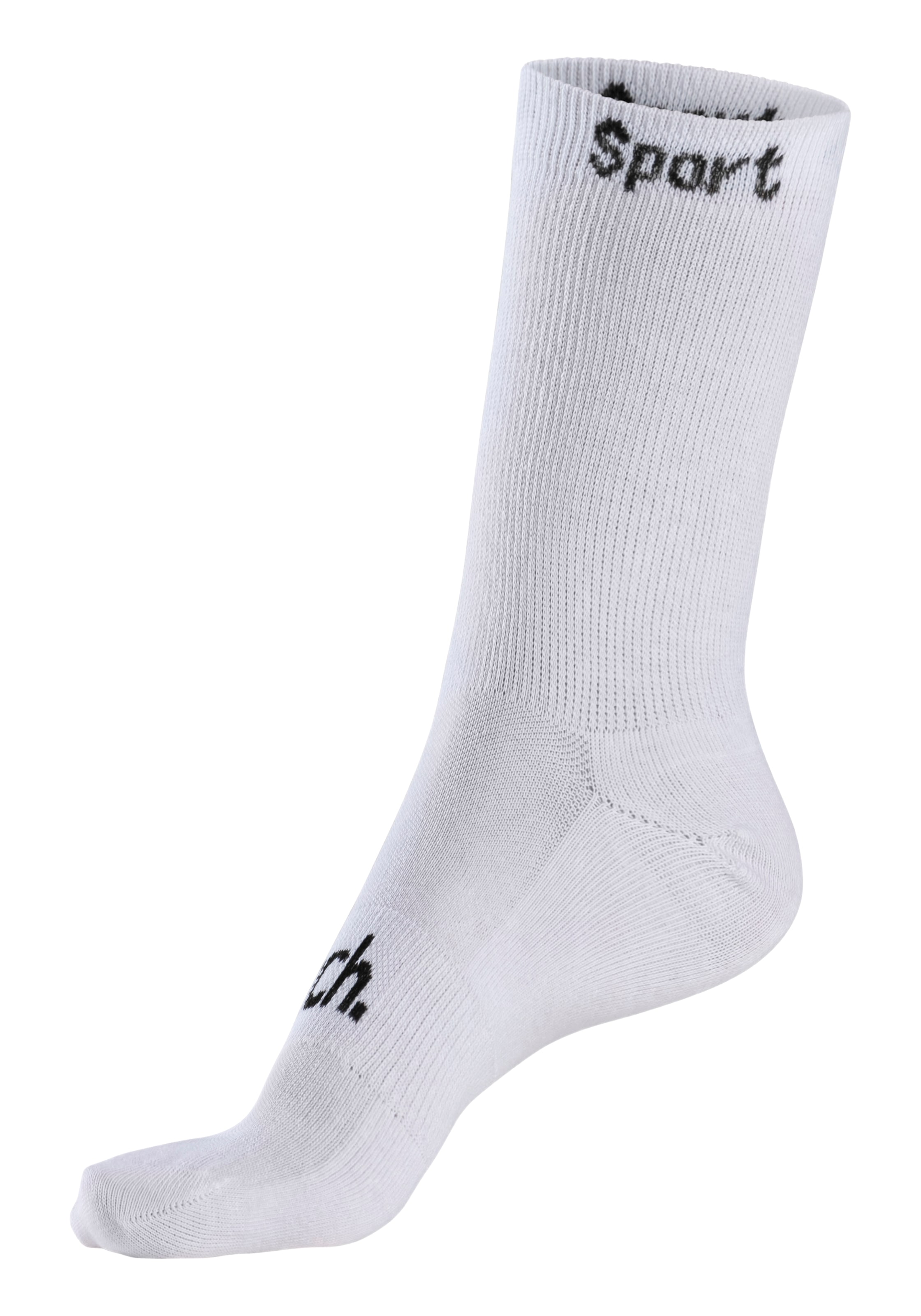 Bench. Sportsocken, (Packung, 6 Paar), mit antibakterieller Feuchtigkeitsregulierung