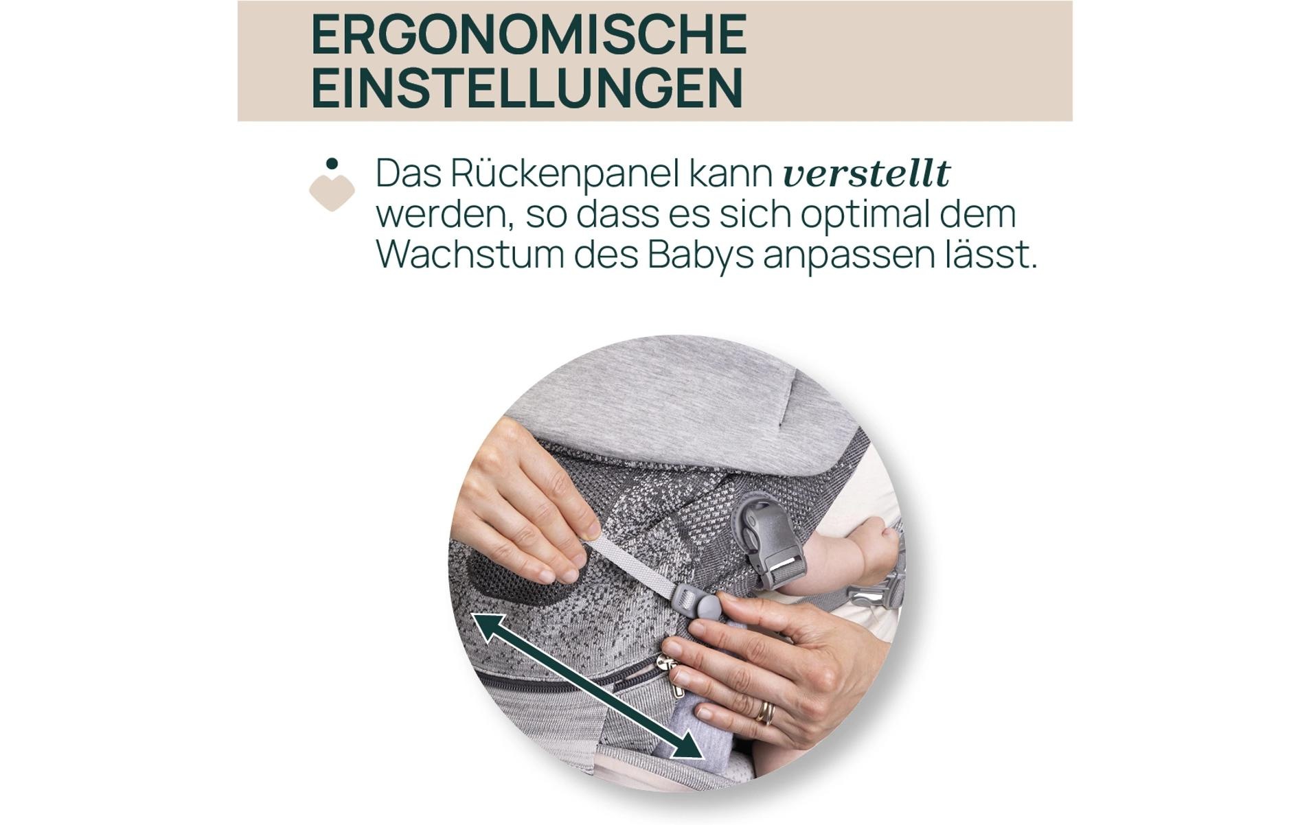 Chicco Porte-bébé »Airy Hip Fit« Ergonomische Babytrage mit integriertem Hüftsitz