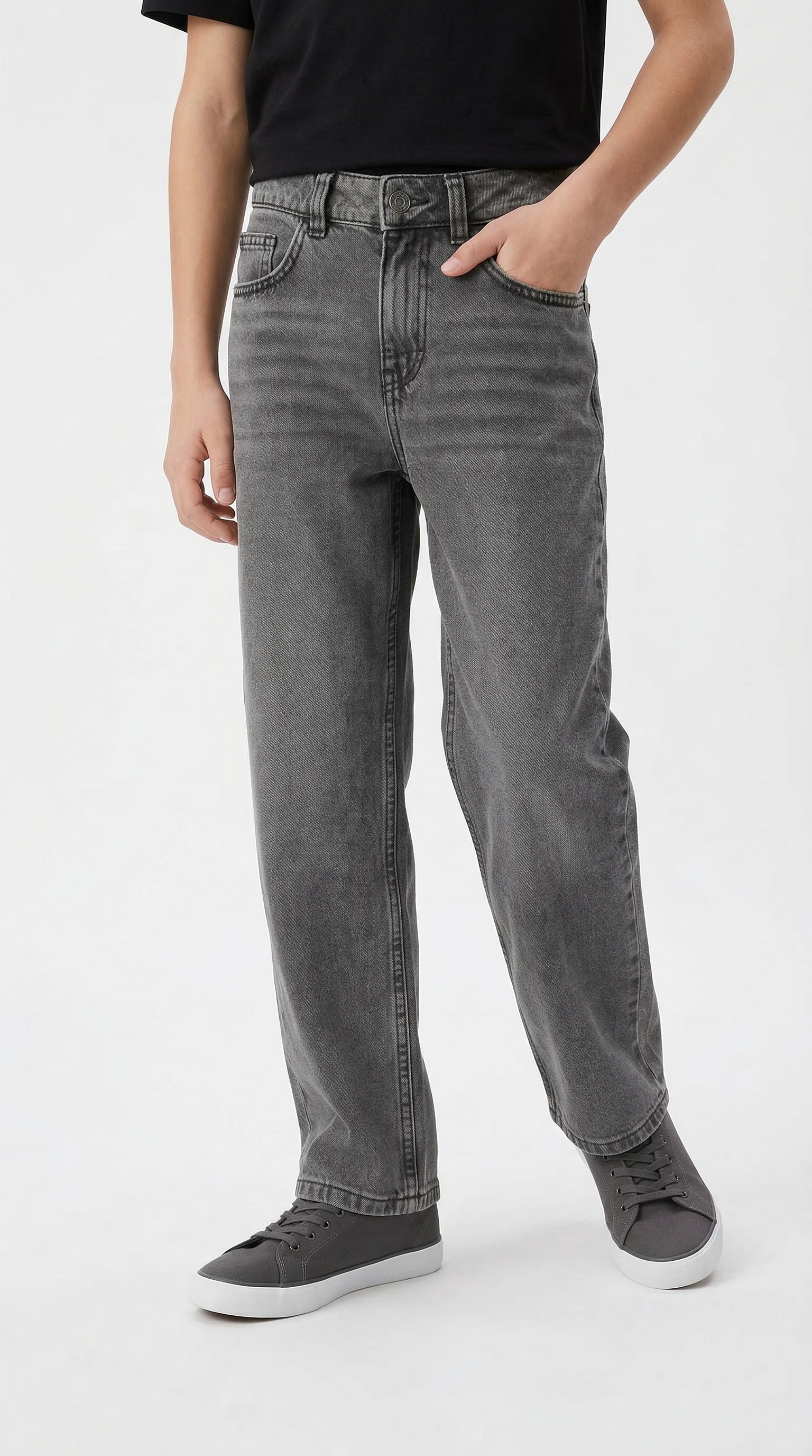Image of TOM TAILOR 5-Pocket-Jeans Baggy Jeans- mit ausgestelltem Bein