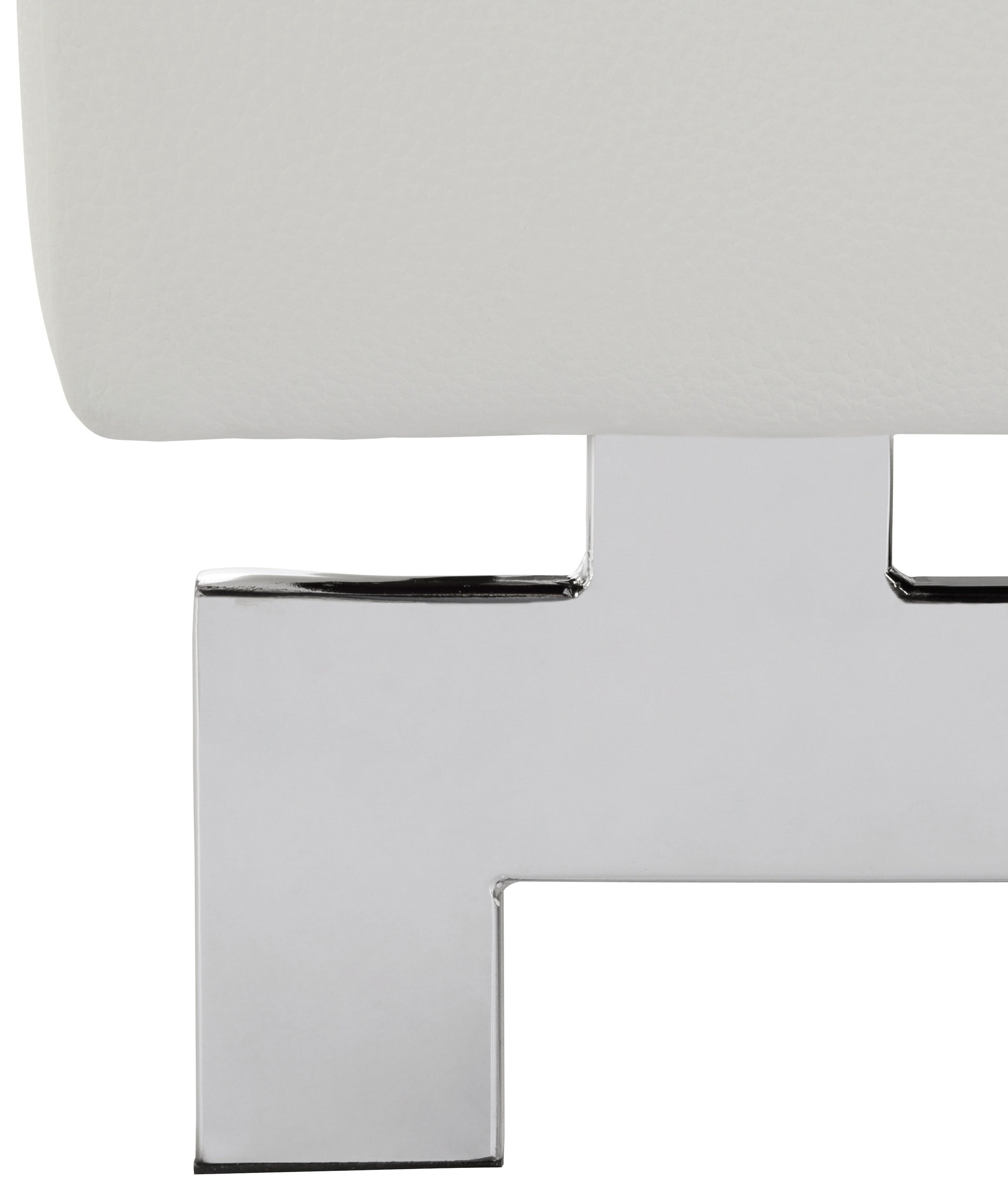 COTTA Polstergarnitur »Chef L-Form« Set,  Set bestehend aus: Ecksofa mit Kopfteilverstellung & Hocker