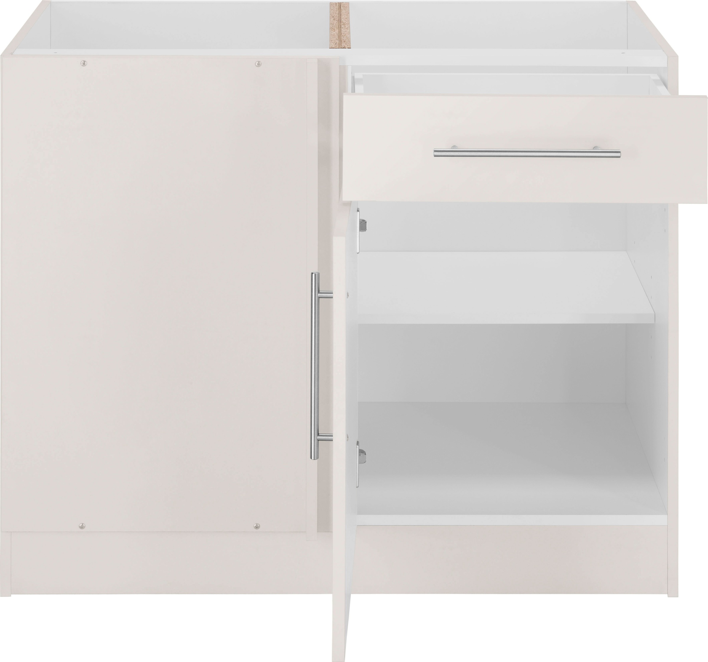 wiho Küchen Eckunterschrank »Cali«, 100 cm breit, Planungsmass 110 cm, ohne Arbeitsplatte