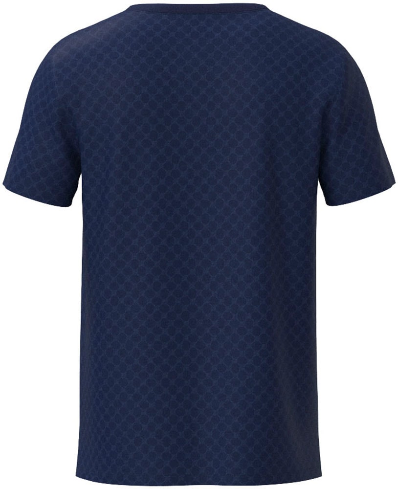 JOOP! T-Shirt »Leisure« mit Cornflower-Alloverprint, Regular Fit, kurzärmelig