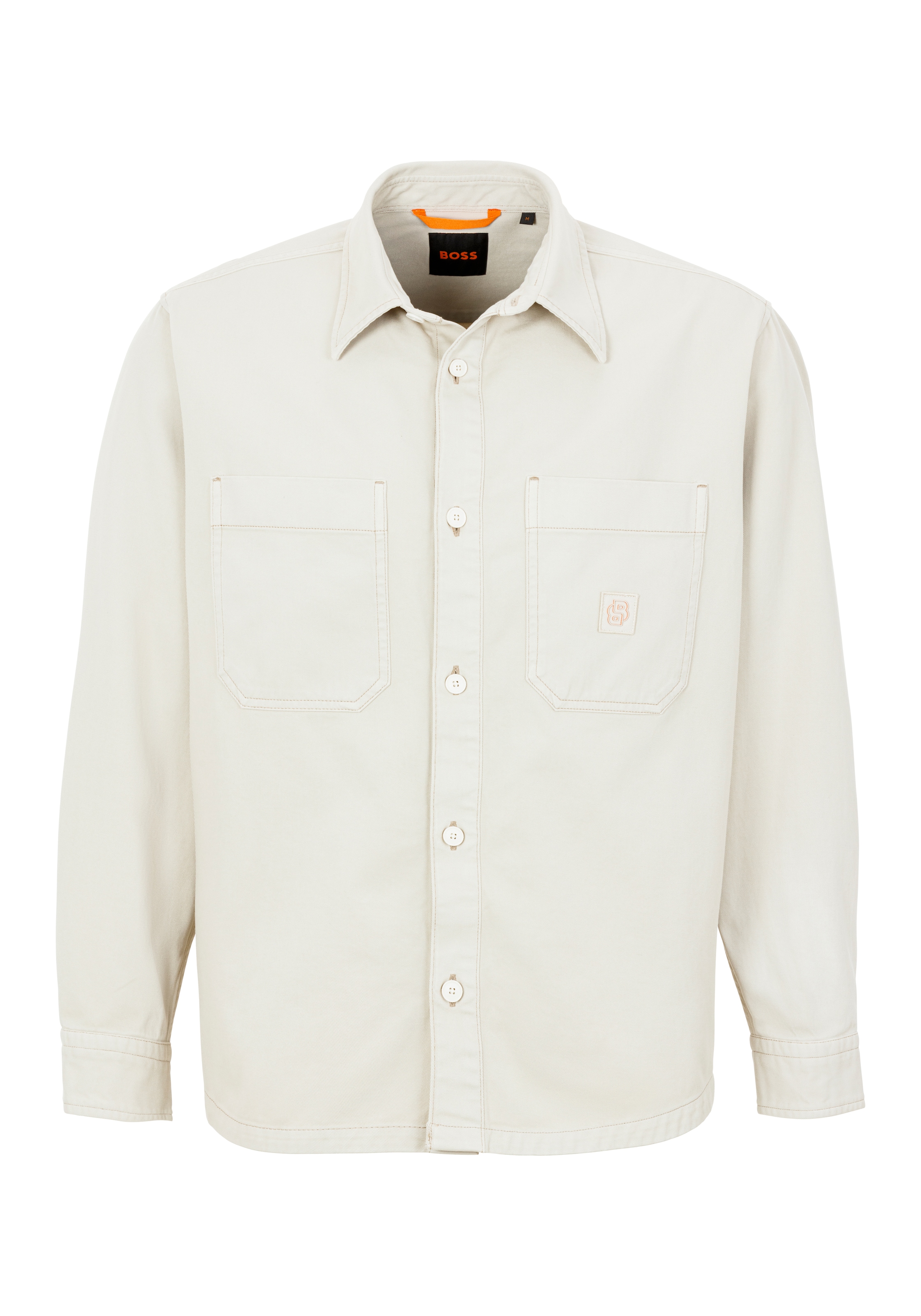 BOSS ORANGE Hemdjacke »Lerato«, mit Logo-Details