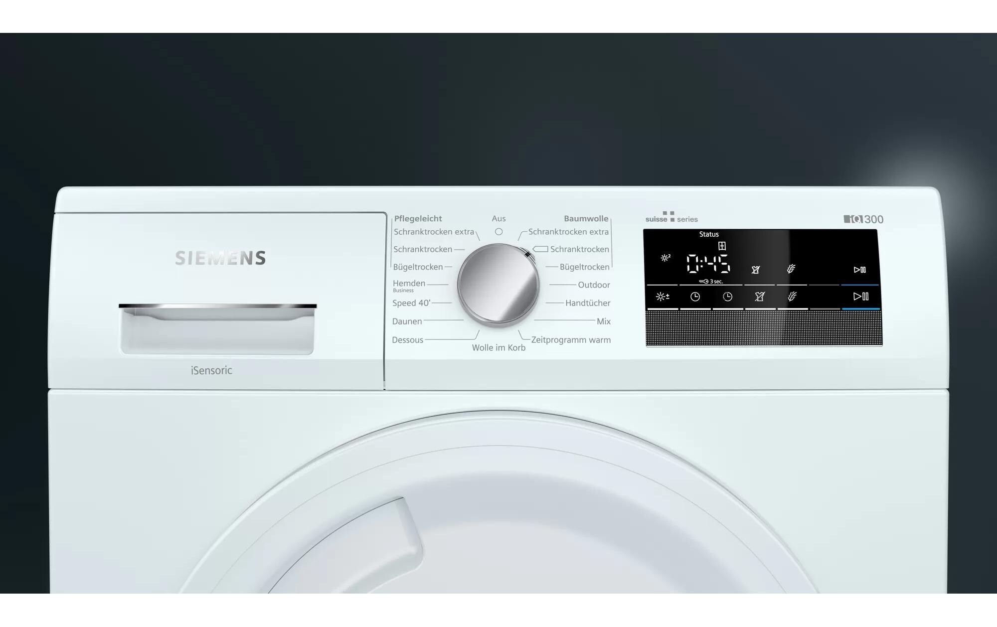 SIEMENS Wärmepumpentrockner »WT43RV02CH i«, 7 kg