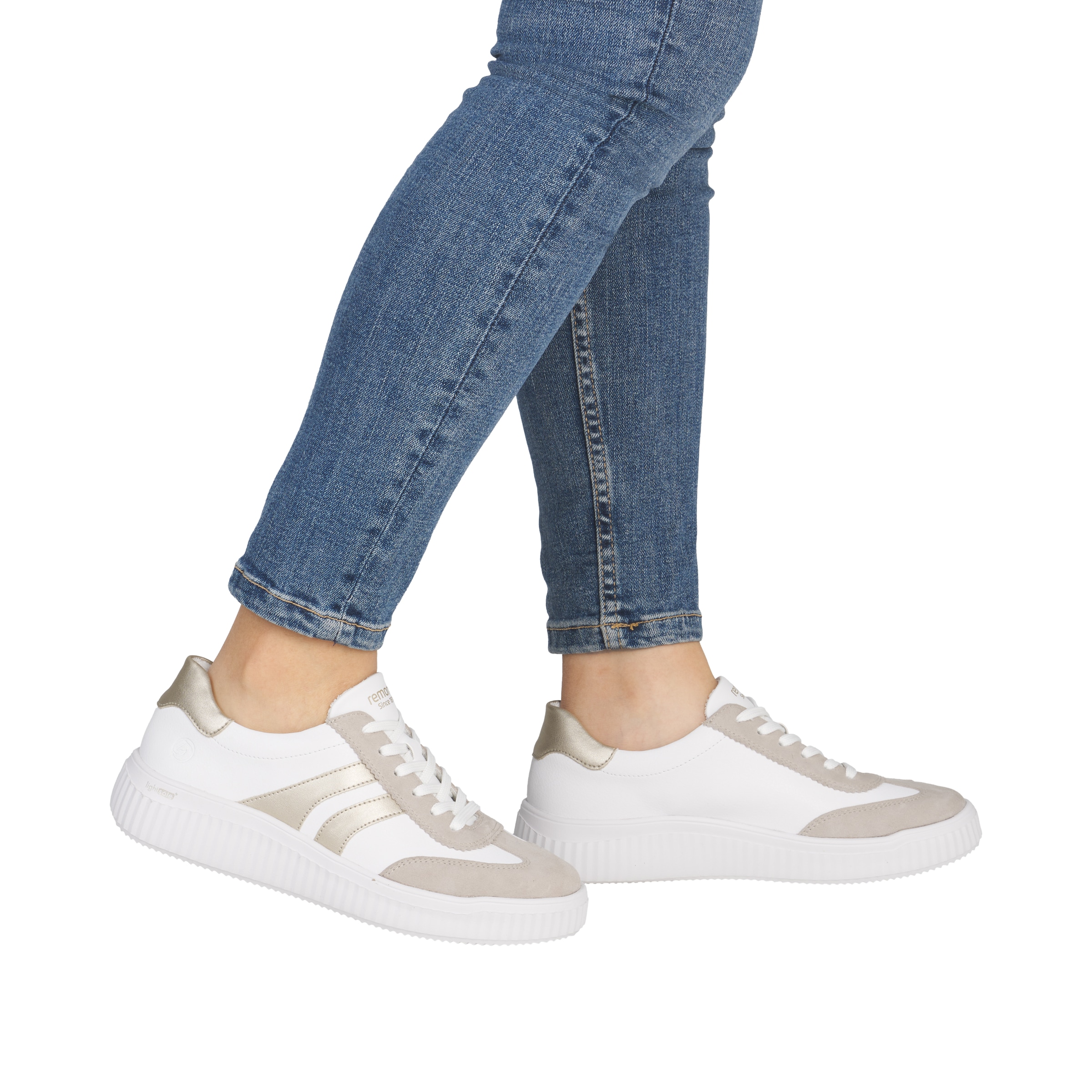 Remonte Sneakers  chaussure à lacets, chaussure basse, chaussure de loisirs avec équipement Lite´ n Soft