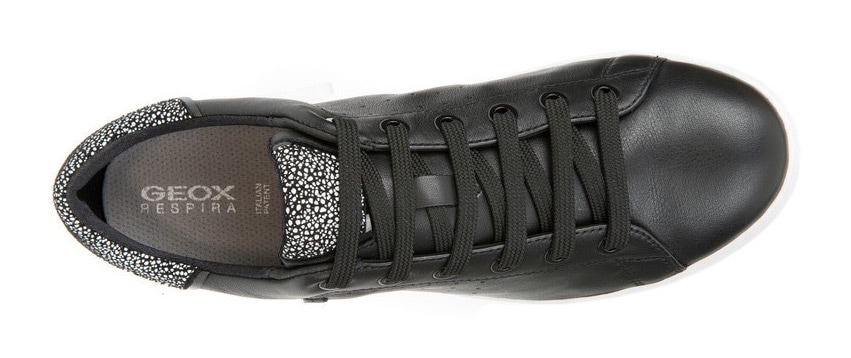 Geox Sneaker »D JAYSEN A«, in cleanem Design, Freizeitschuh, Halbschuh, Schnürschuh