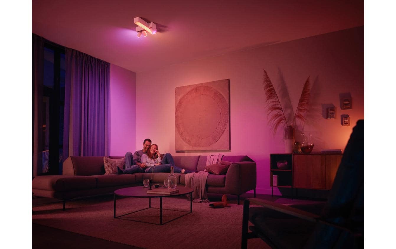Philips Hue LED Deckenleuchte »Centris Cross 3er-Spot«, Leuchtmittel GU10 | LED wechselbar