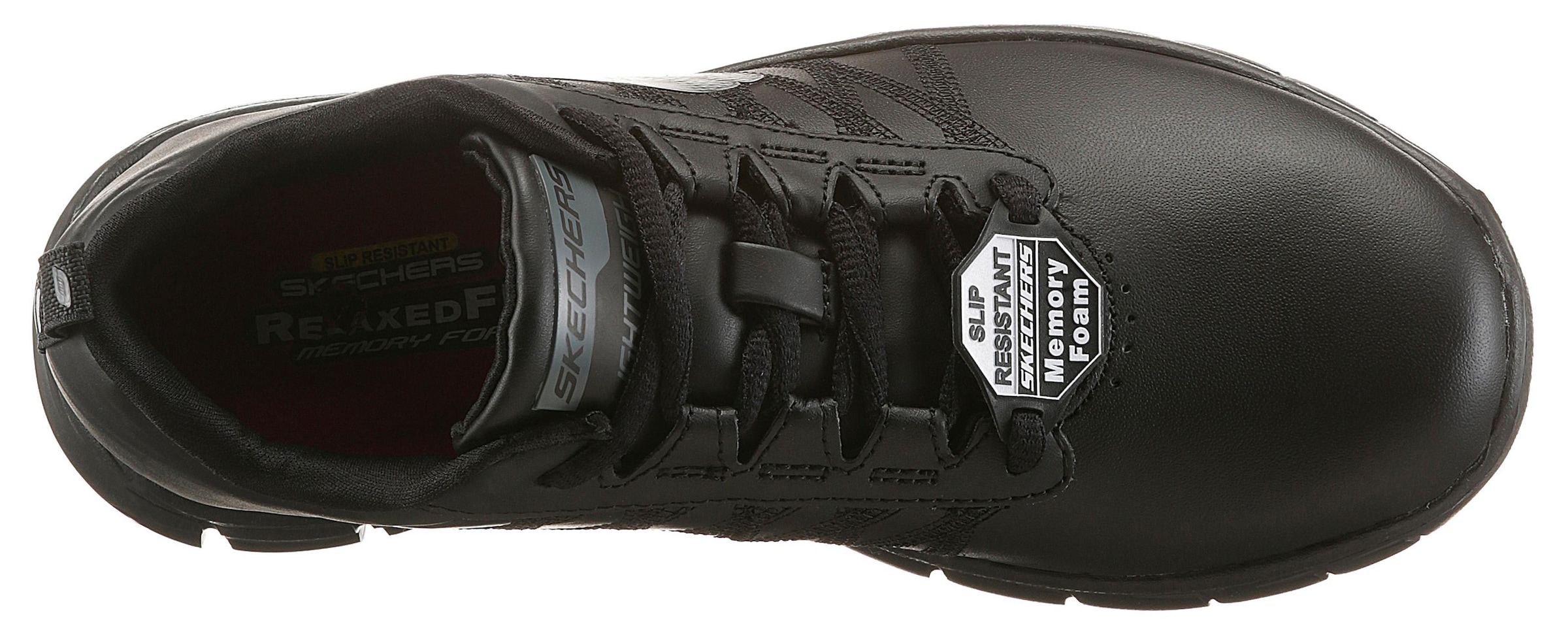 ♕ Skechers Berufsschuh »Sure Track Erath Schnürschuh«, mit rutschhemmender  Laufsohle versandkostenfrei auf