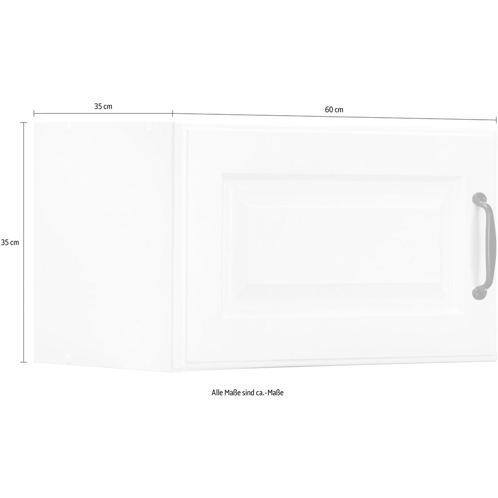 wiho Küchen Kurzhängeschrank »Erla«, 60 cm breit mit Kassettenfront