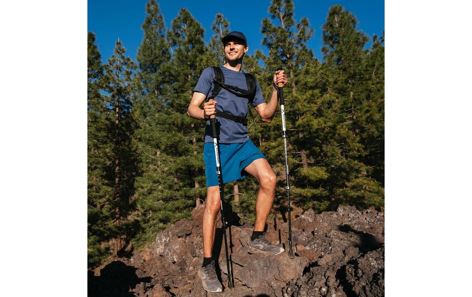   Bâtons télescopiques »Wandestöcke Atacama 13-tlg. 110-135 cm«