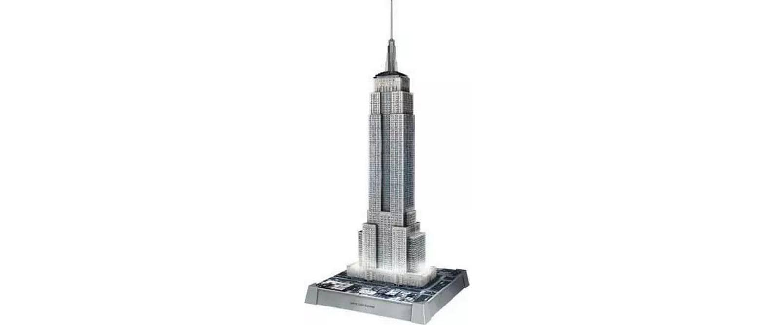 Ravensburger 3D-Puzzle »Iconics Empire State Building Light« 3D-Effekt