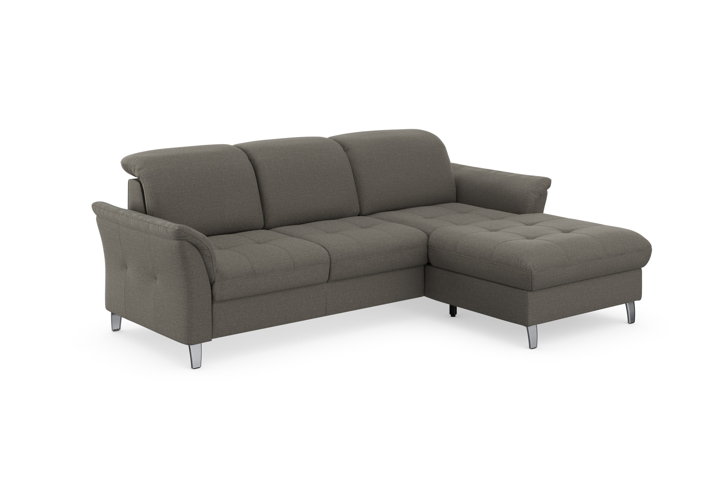 sit&more Ecksofa »Maggiore L-Form«, wahlweise mit Kopfteilverstellung, Bettfunktion und Bettkasten